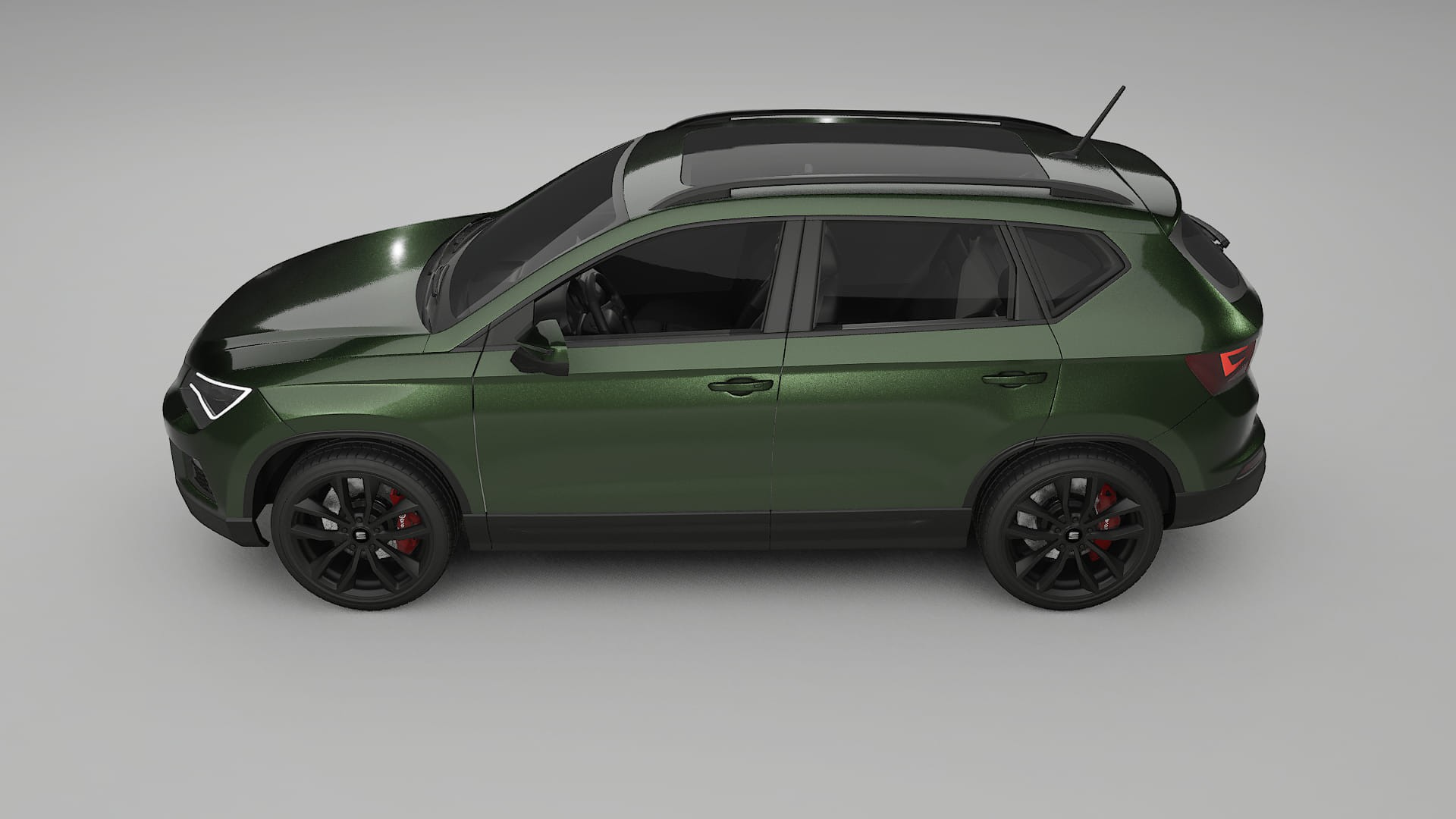 Seat Ateca KH7 Film de Protecție pentru Vopsea TPU | LAGOON PPF cu Schimbare de Culoare – Kit Complet Predecupat