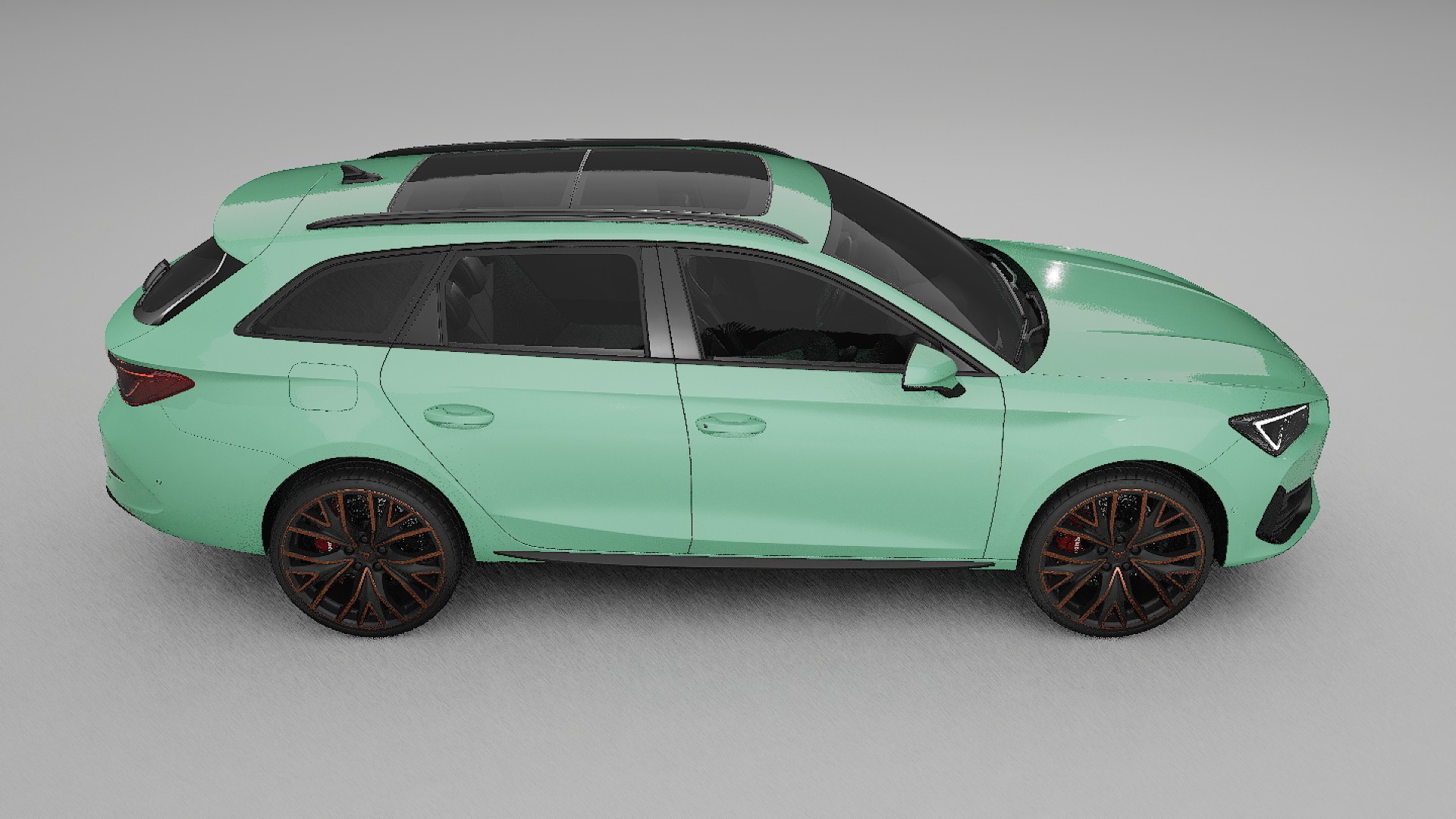 Seat Leon Cupra KL Film de Protecție pentru Vopsea TPU | DUSTY PPF cu Schimbare de Culoare – Kit Complet Predecupat