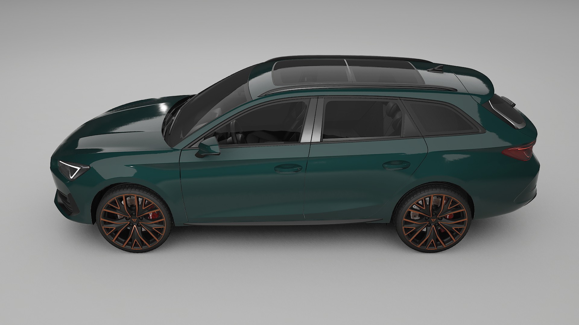 Seat Leon Cupra KL Film de Protecție pentru Vopsea TPU | INFERNO PPF cu Schimbare de Culoare – Kit Complet Predecupat