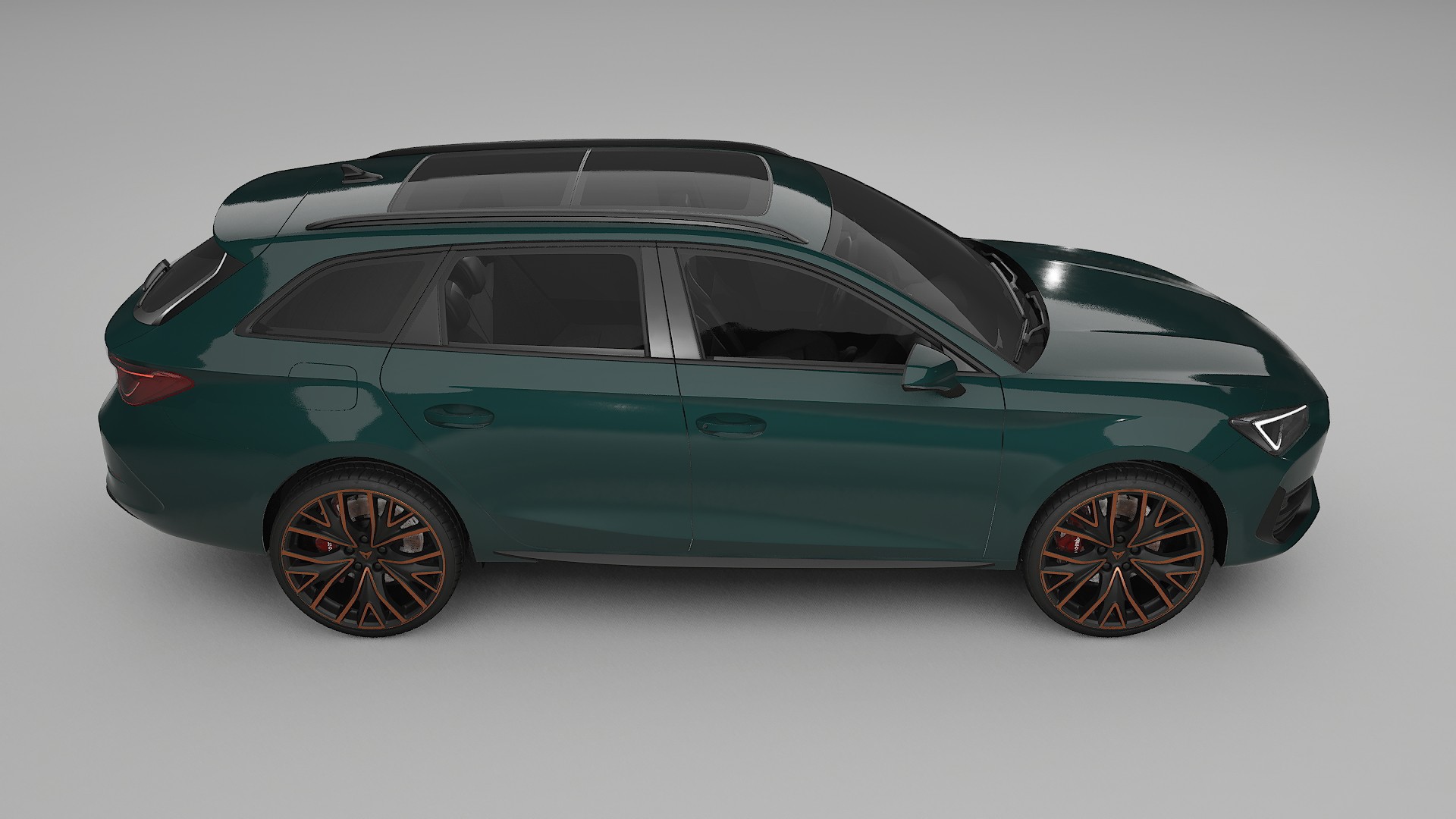 Seat Leon Cupra KL Film de Protecție pentru Vopsea TPU | INFERNO PPF cu Schimbare de Culoare – Kit Complet Predecupat