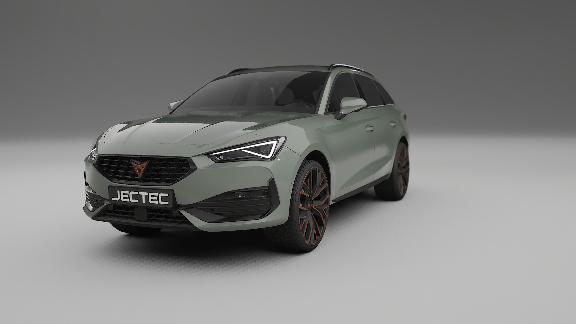 Seat Leon Cupra KL Film de Protecție pentru Vopsea TPU | SLATE PPF cu Schimbare de Culoare – Kit Complet Predecupat