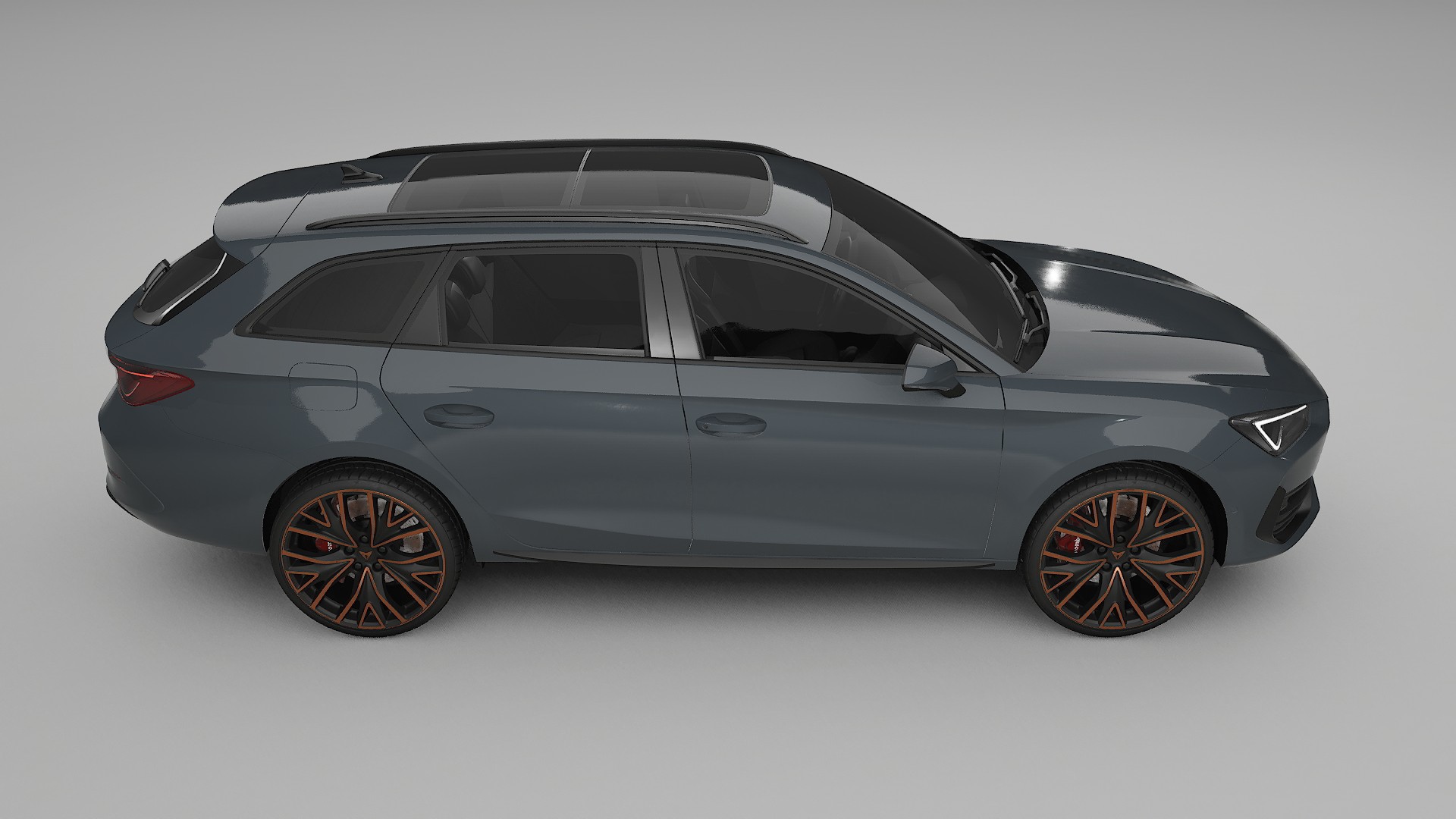 Seat Leon Cupra KL Film de Protecție pentru Vopsea TPU | GRANITE PPF cu Schimbare de Culoare – Kit Complet Predecupat