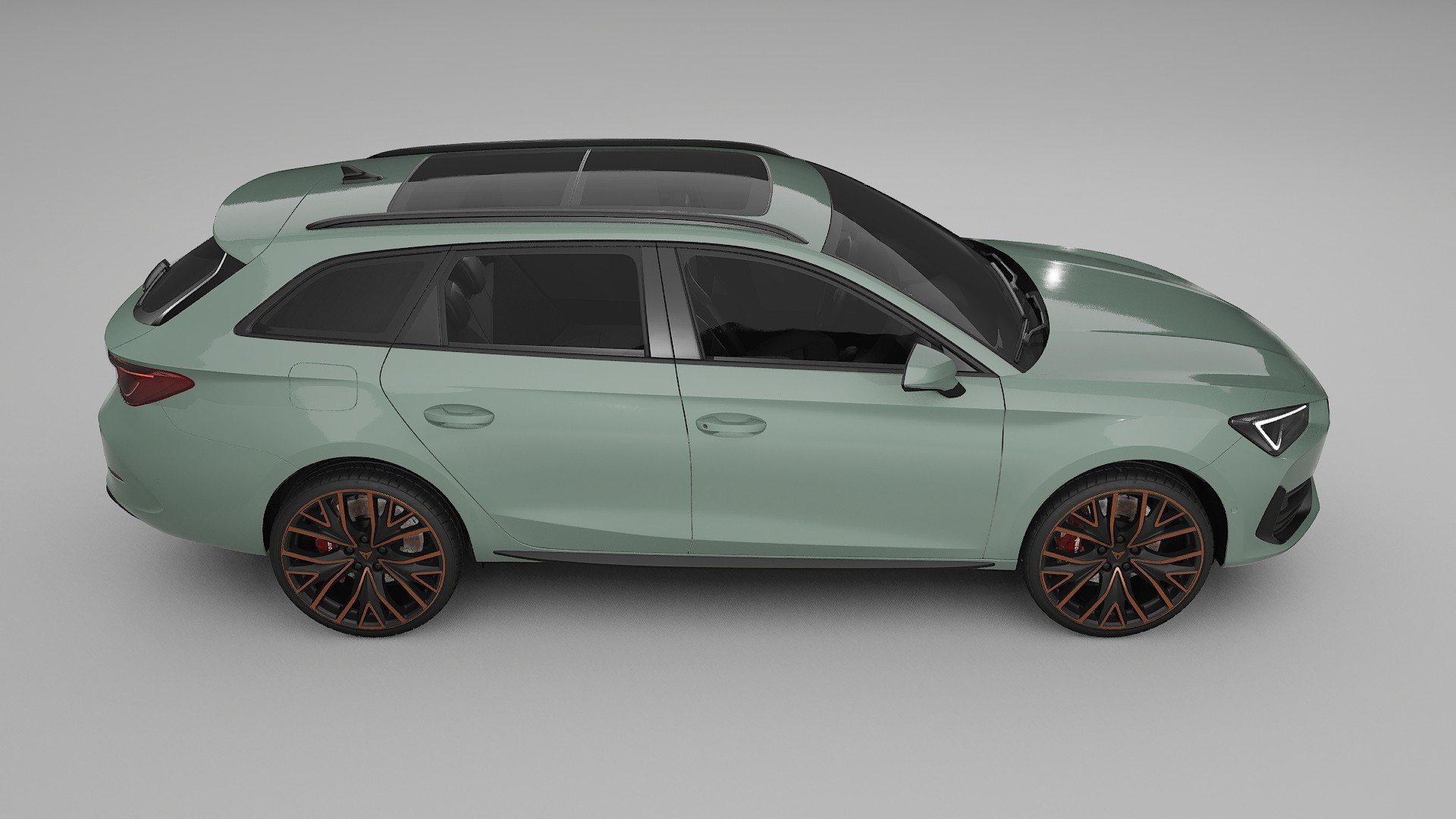 Seat Leon Cupra KL Film de Protecție pentru Vopsea TPU | CINDER PPF cu Schimbare de Culoare – Kit Complet Predecupat