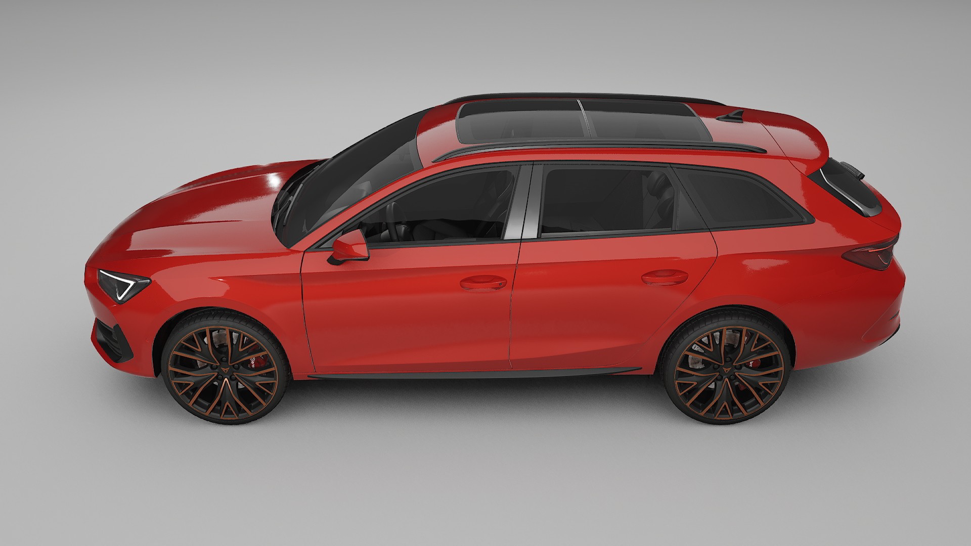 Seat Leon Cupra KL Film de Protecție pentru Vopsea TPU | BLAZE PPF cu Schimbare de Culoare – Kit Complet Predecupat