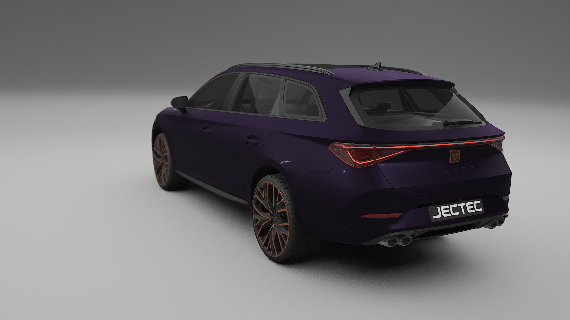 Seat Leon Cupra KL Film de Protecție pentru Vopsea TPU | VIOLET PPF cu Schimbare de Culoare – Kit Complet Predecupat
