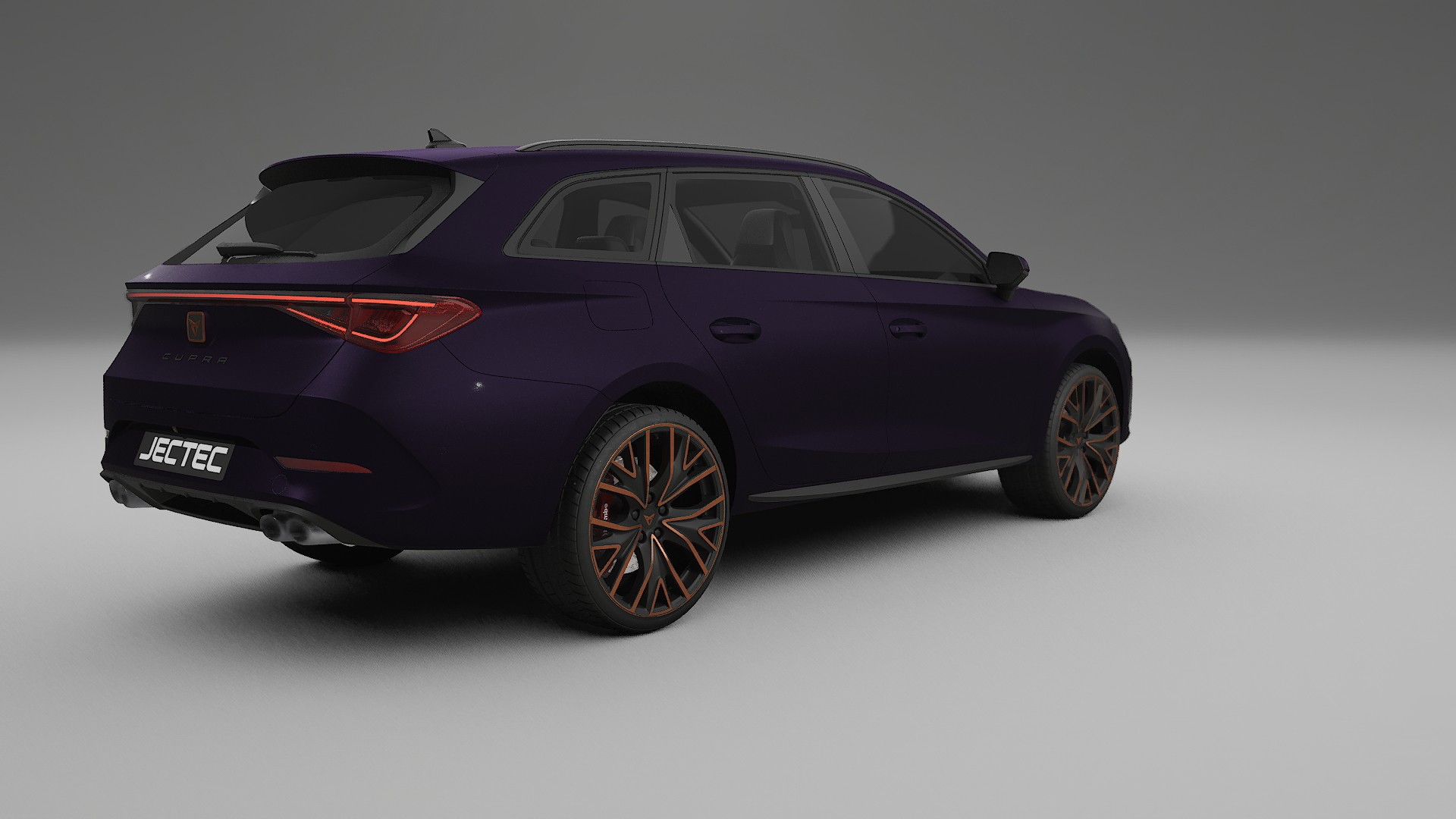 Seat Leon Cupra KL Film de Protecție pentru Vopsea TPU | VIOLET PPF cu Schimbare de Culoare – Kit Complet Predecupat