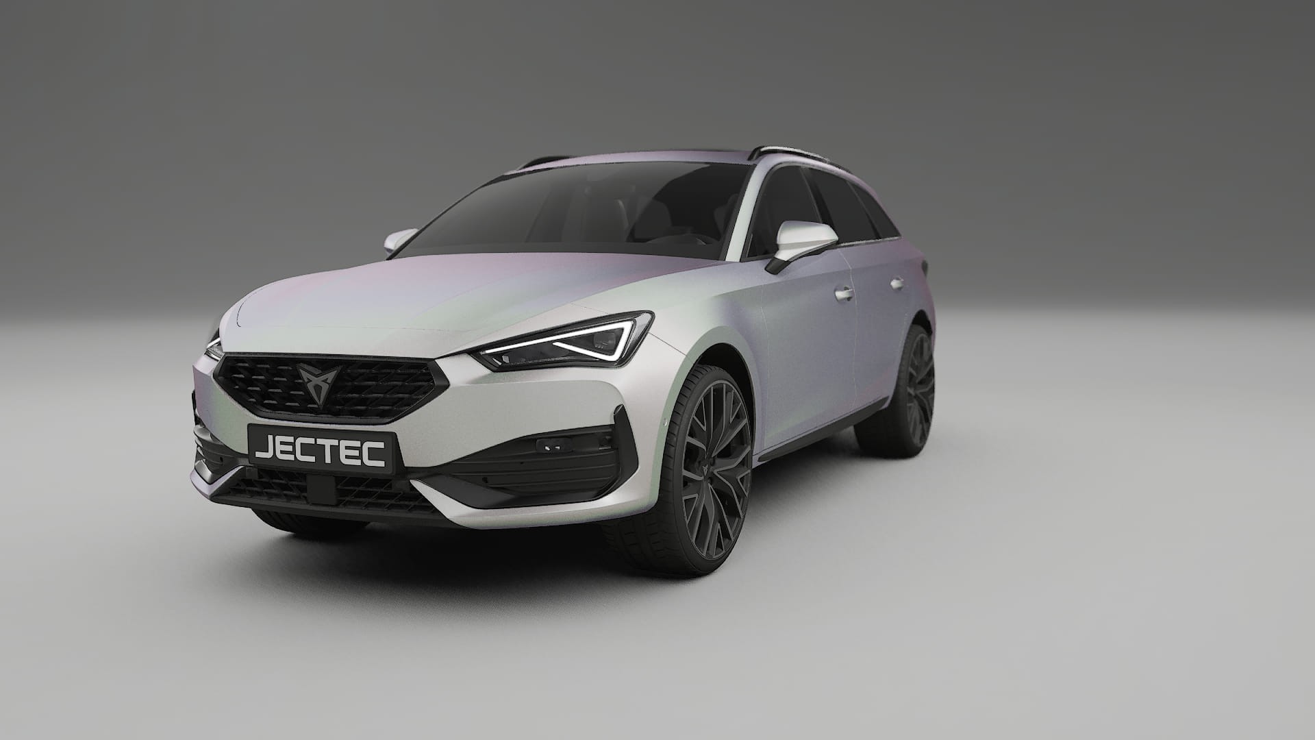 Seat Leon Cupra KL Film de Protecție pentru Vopsea TPU | NEBULA PPF cu Schimbare de Culoare – Kit Complet Predecupat