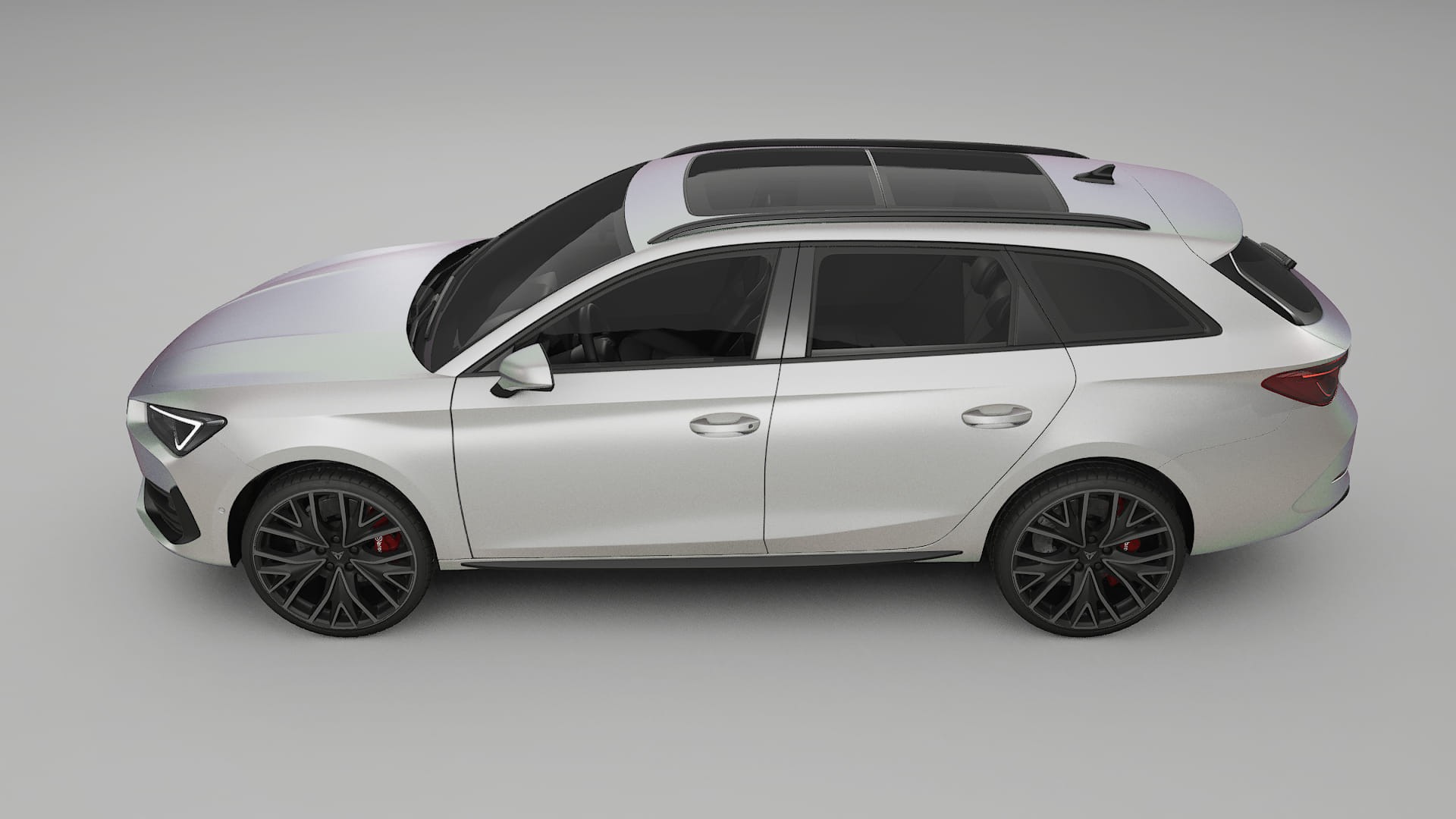 Seat Leon Cupra KL Film de Protecție pentru Vopsea TPU | NEBULA PPF cu Schimbare de Culoare – Kit Complet Predecupat