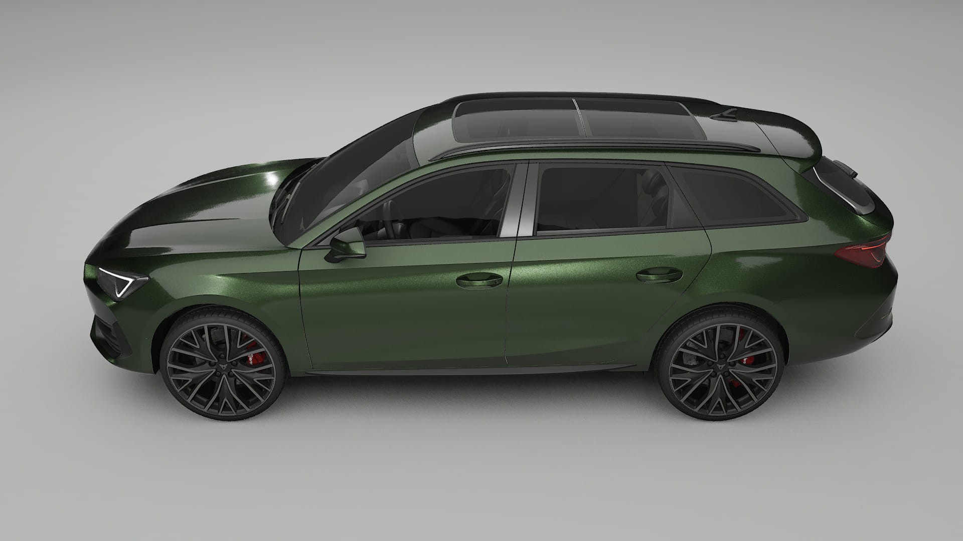 Seat Leon Cupra KL Film de Protecție pentru Vopsea TPU | LAGOON PPF cu Schimbare de Culoare – Kit Complet Predecupat