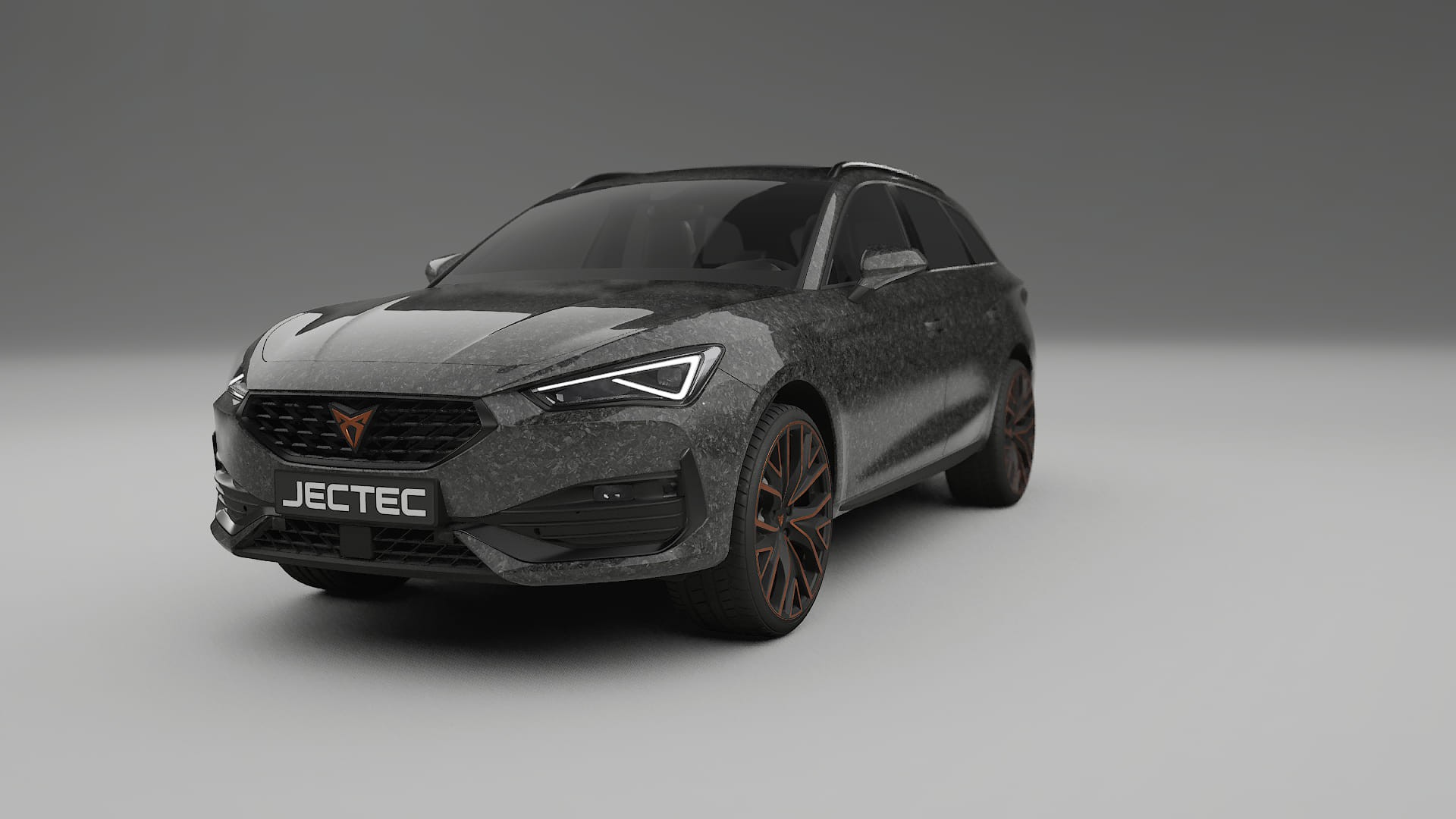 Seat Leon Cupra KL Film de Protecție pentru Vopsea TPU | FORGED S PPF cu Schimbare de Culoare – Kit Complet Predecupat 2