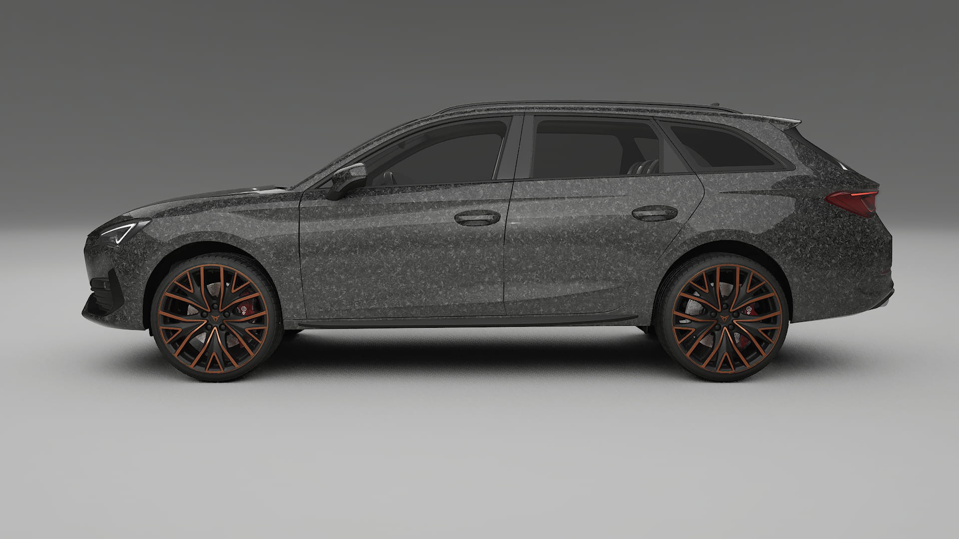 Seat Leon Cupra KL Film de Protecție pentru Vopsea TPU | FORGED S PPF cu Schimbare de Culoare – Kit Complet Predecupat