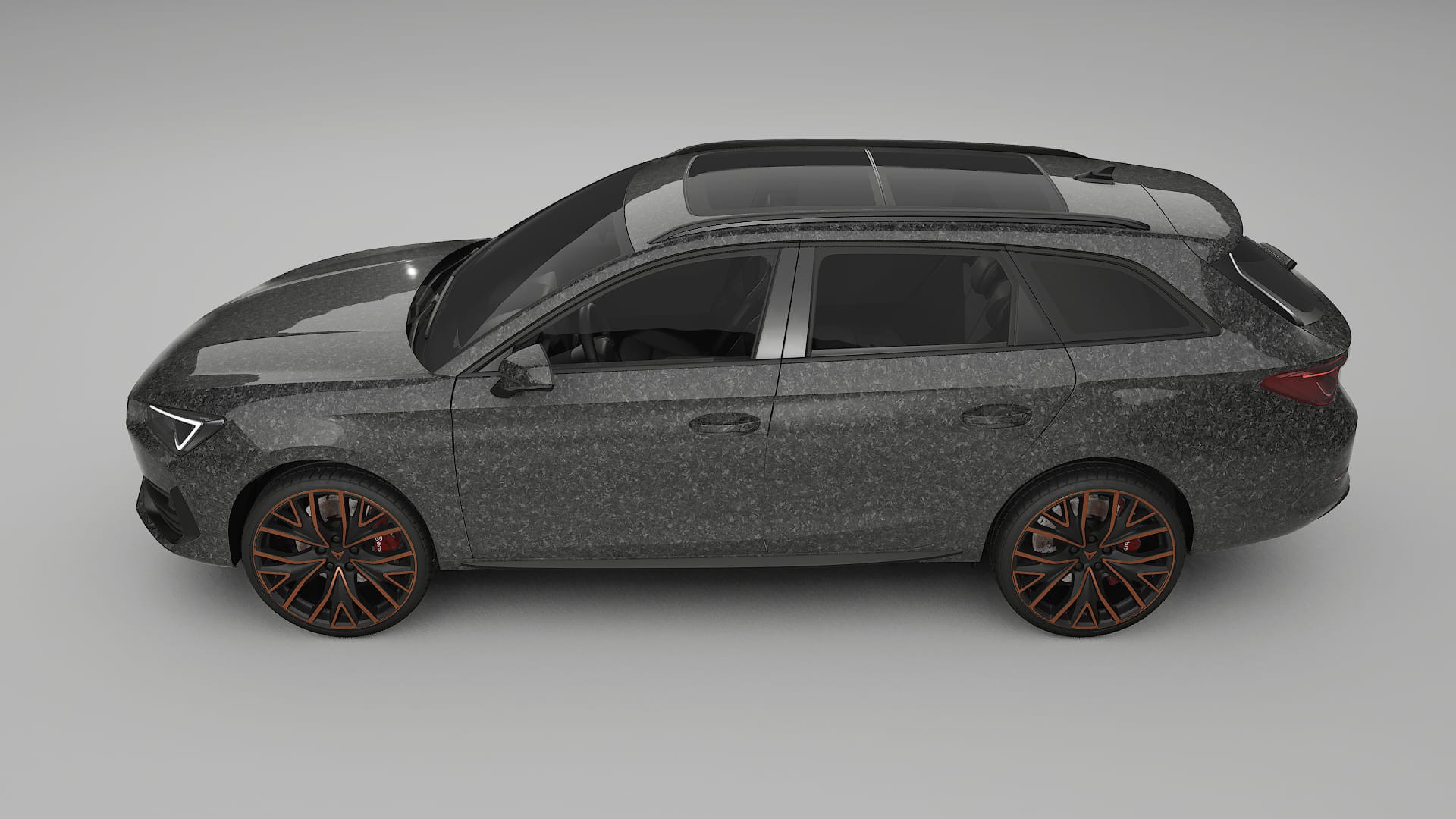 Seat Leon Cupra KL Film de Protecție pentru Vopsea TPU | FORGED S PPF cu Schimbare de Culoare – Kit Complet Predecupat