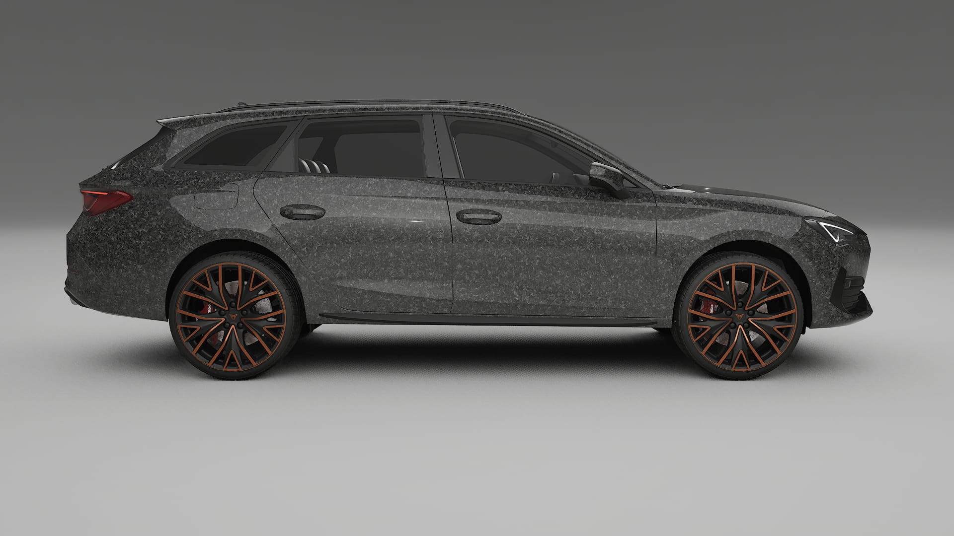 Seat Leon Cupra KL Film de Protecție pentru Vopsea TPU | FORGED S PPF cu Schimbare de Culoare – Kit Complet Predecupat