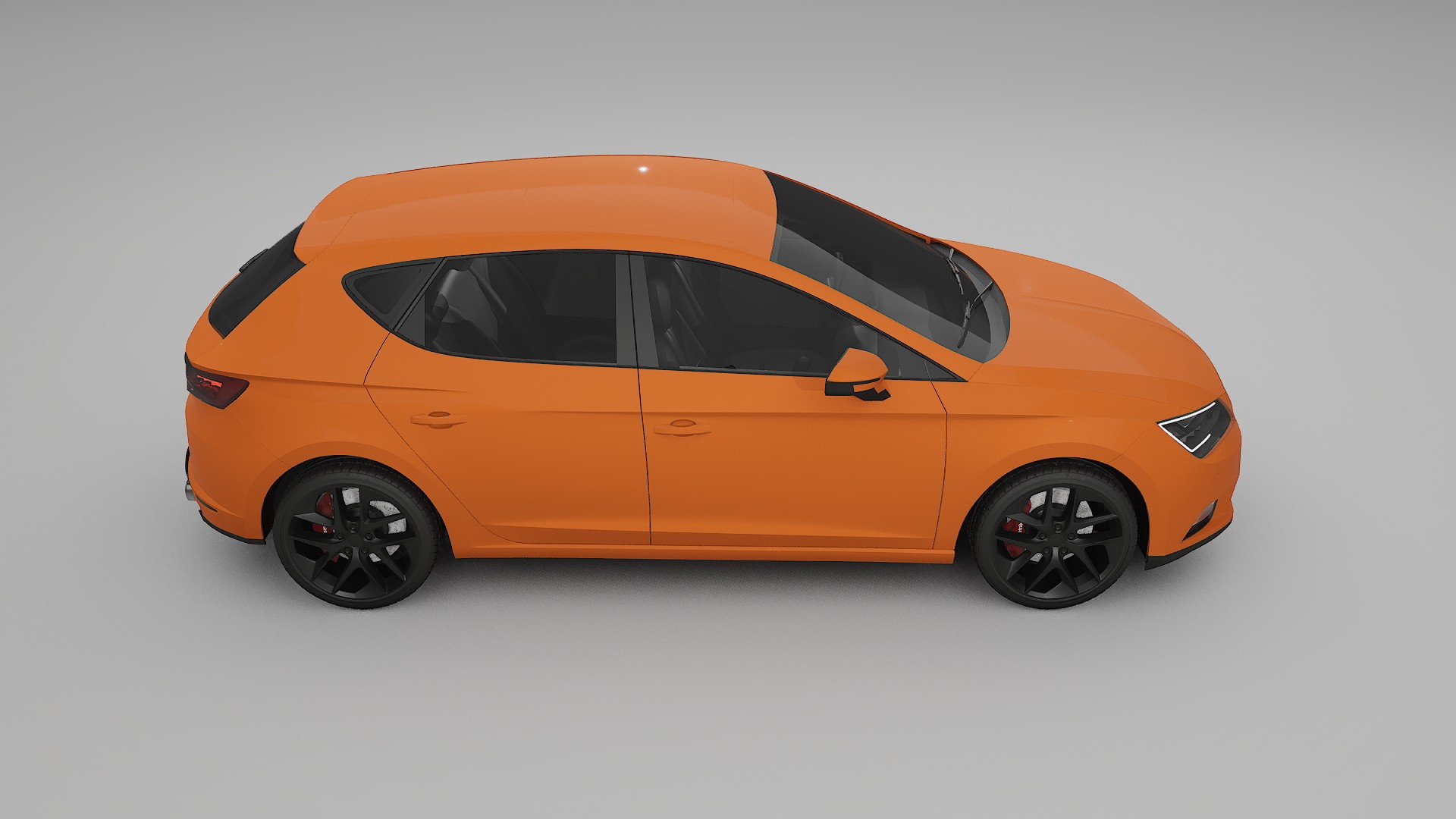 Seat Leon FR 5F Film de Protecție pentru Vopsea TPU | ROCKET PPF cu Schimbare de Culoare – Kit Complet Predecupat