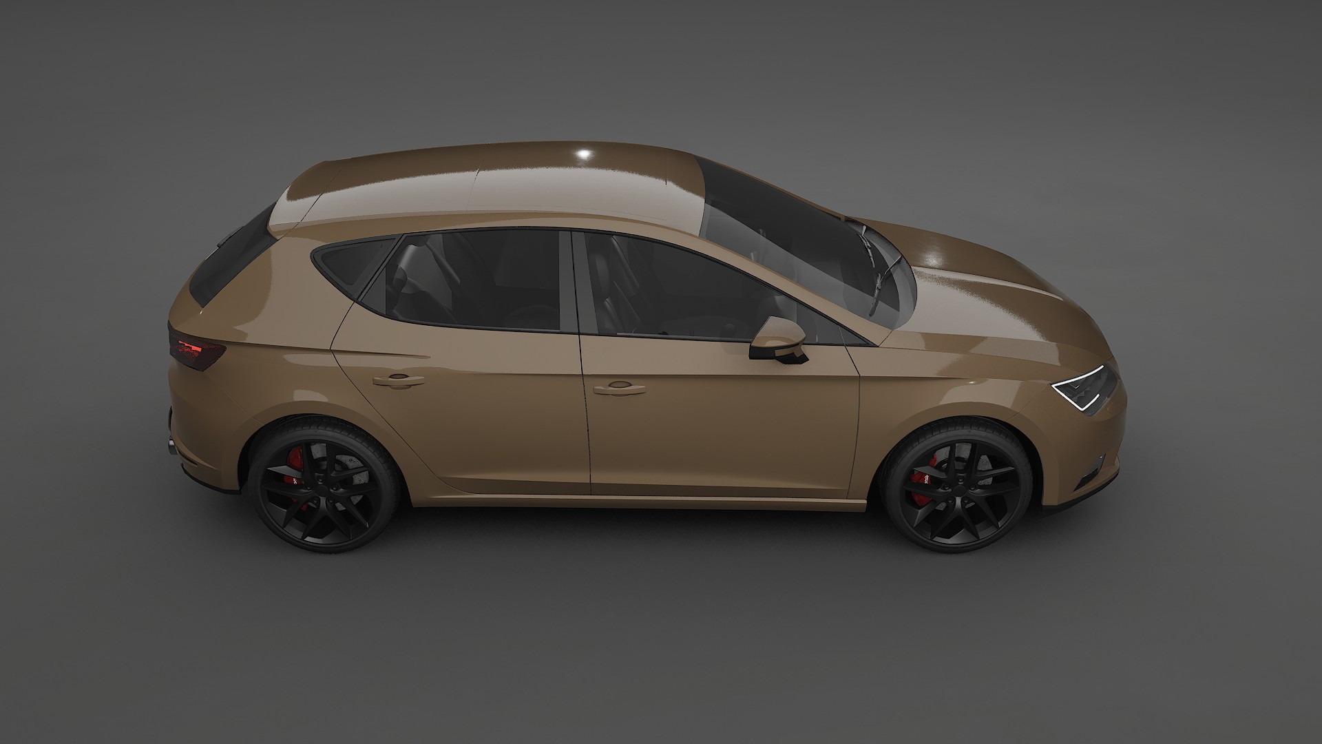 Seat Leon FR 5F Film de Protecție pentru Vopsea TPU | SAHARA PPF cu Schimbare de Culoare – Kit Complet Predecupat