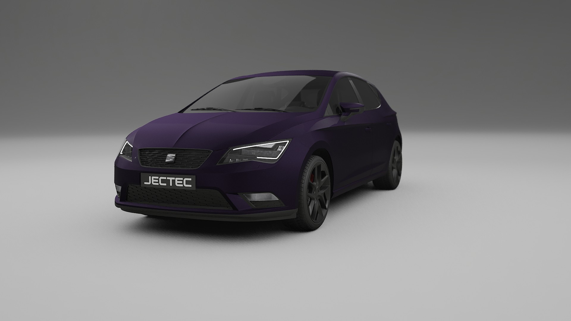 Seat Leon FR 5F Film de Protecție pentru Vopsea TPU | VIOLET PPF cu Schimbare de Culoare – Kit Complet Predecupat