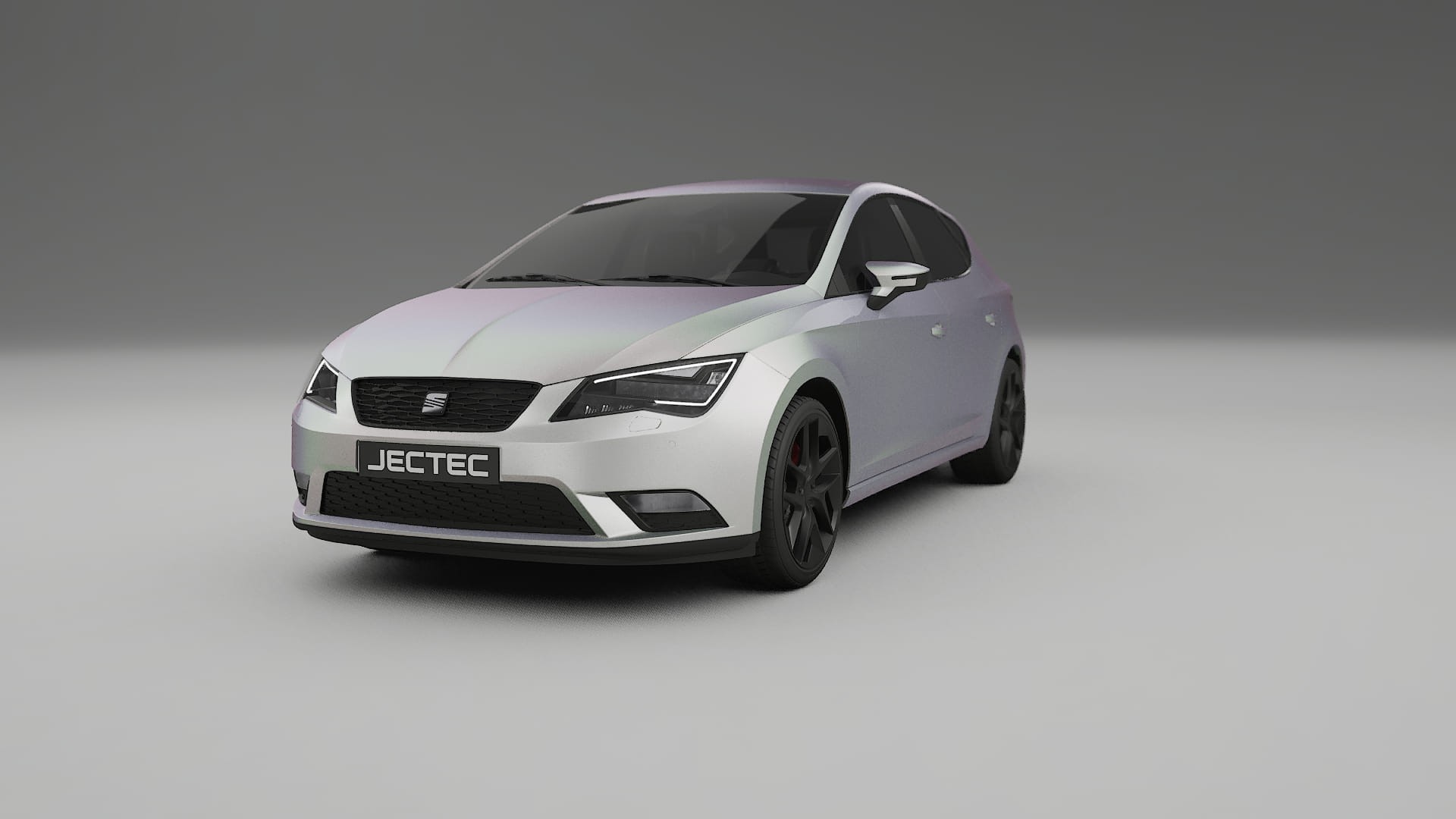 Seat Leon FR 5F Film de Protecție pentru Vopsea TPU | NEBULA PPF cu Schimbare de Culoare – Kit Complet Predecupat