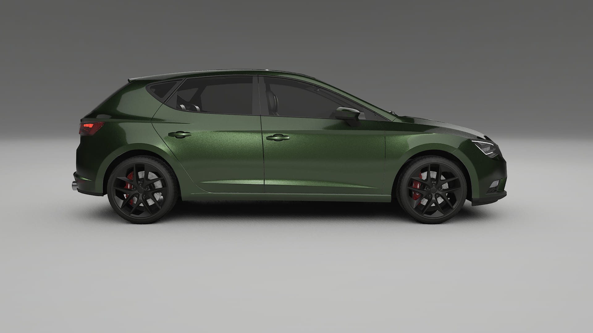 Seat Leon FR 5F Film de Protecție pentru Vopsea TPU | LAGOON PPF cu Schimbare de Culoare – Kit Complet Predecupat