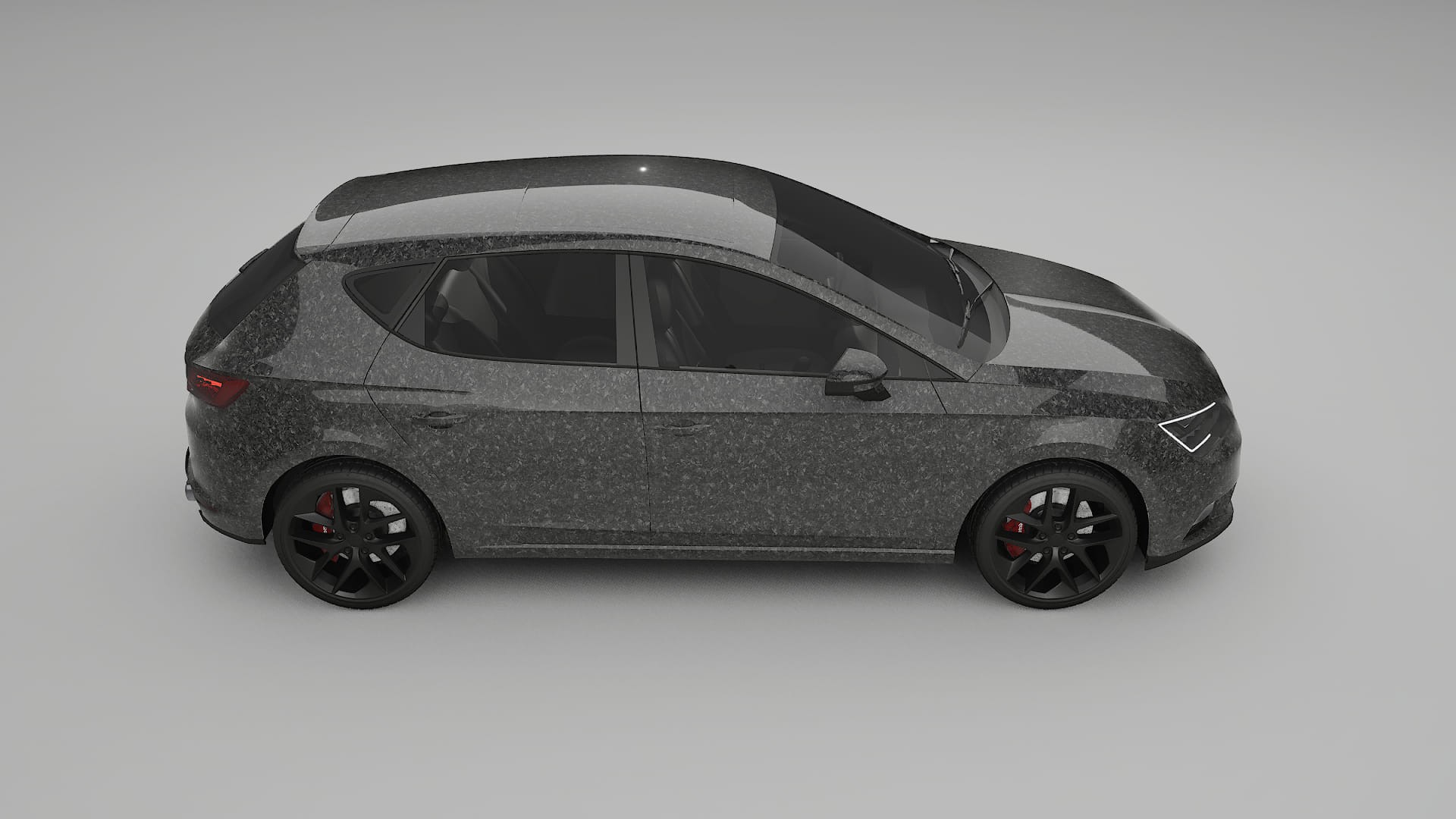 Seat Leon FR 5F Film de Protecție pentru Vopsea TPU | FORGED S PPF cu Schimbare de Culoare – Kit Complet Predecupat