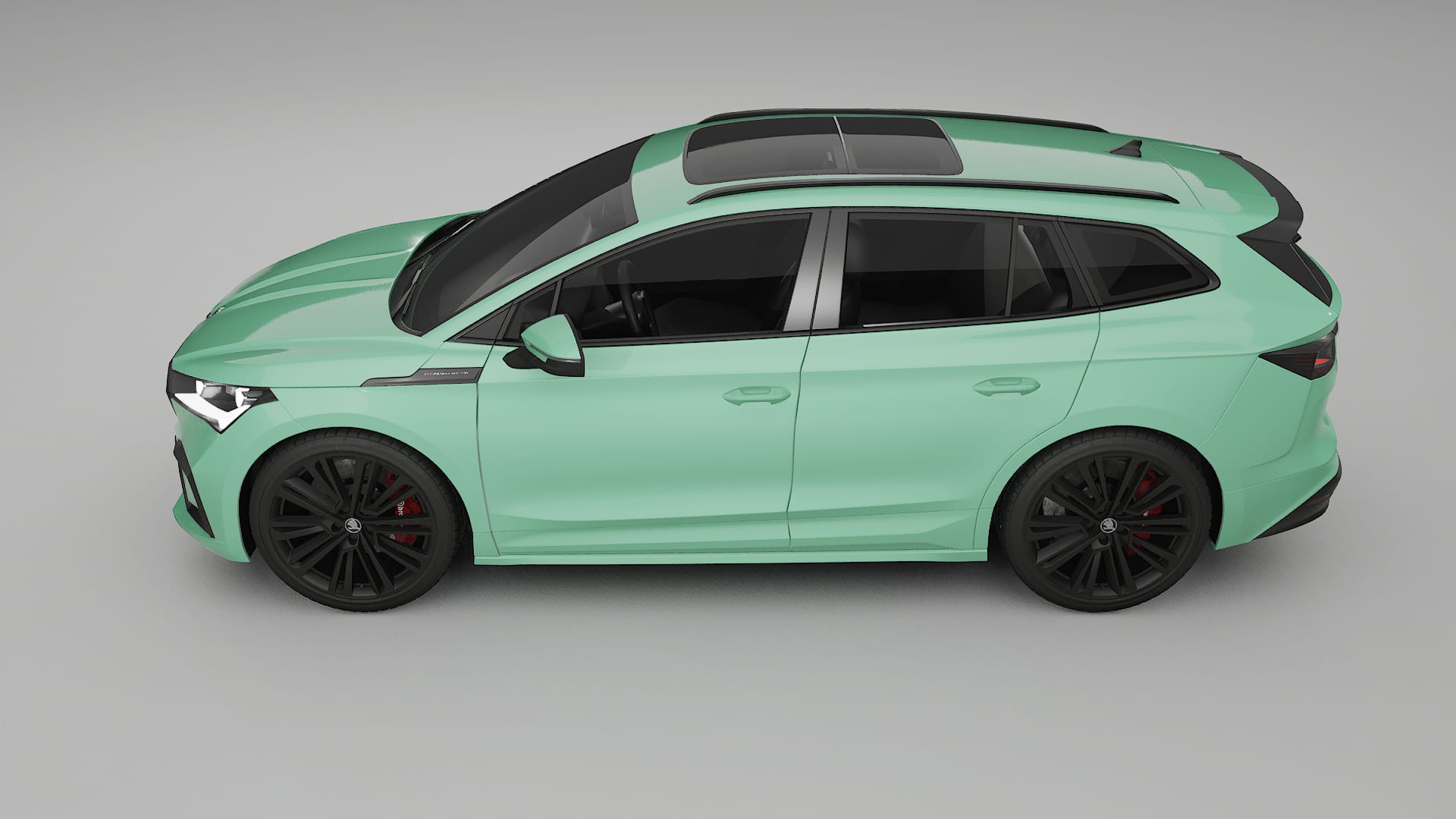 Škoda Enyaq MEB Film de Protecție pentru Vopsea TPU | DUSTY PPF cu Schimbare de Culoare – Kit Complet Predecupat