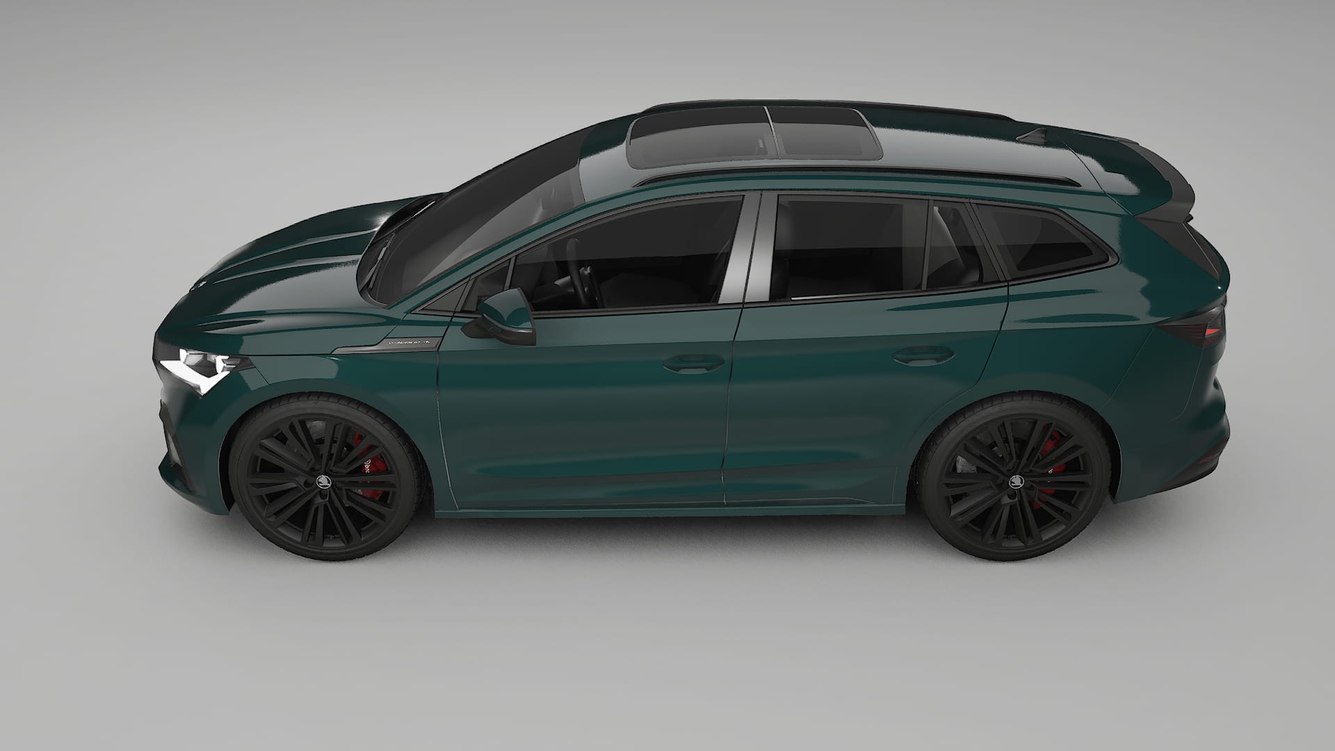 Škoda Enyaq MEB Film de Protecție pentru Vopsea TPU | INFERNO PPF cu Schimbare de Culoare – Kit Complet Predecupat