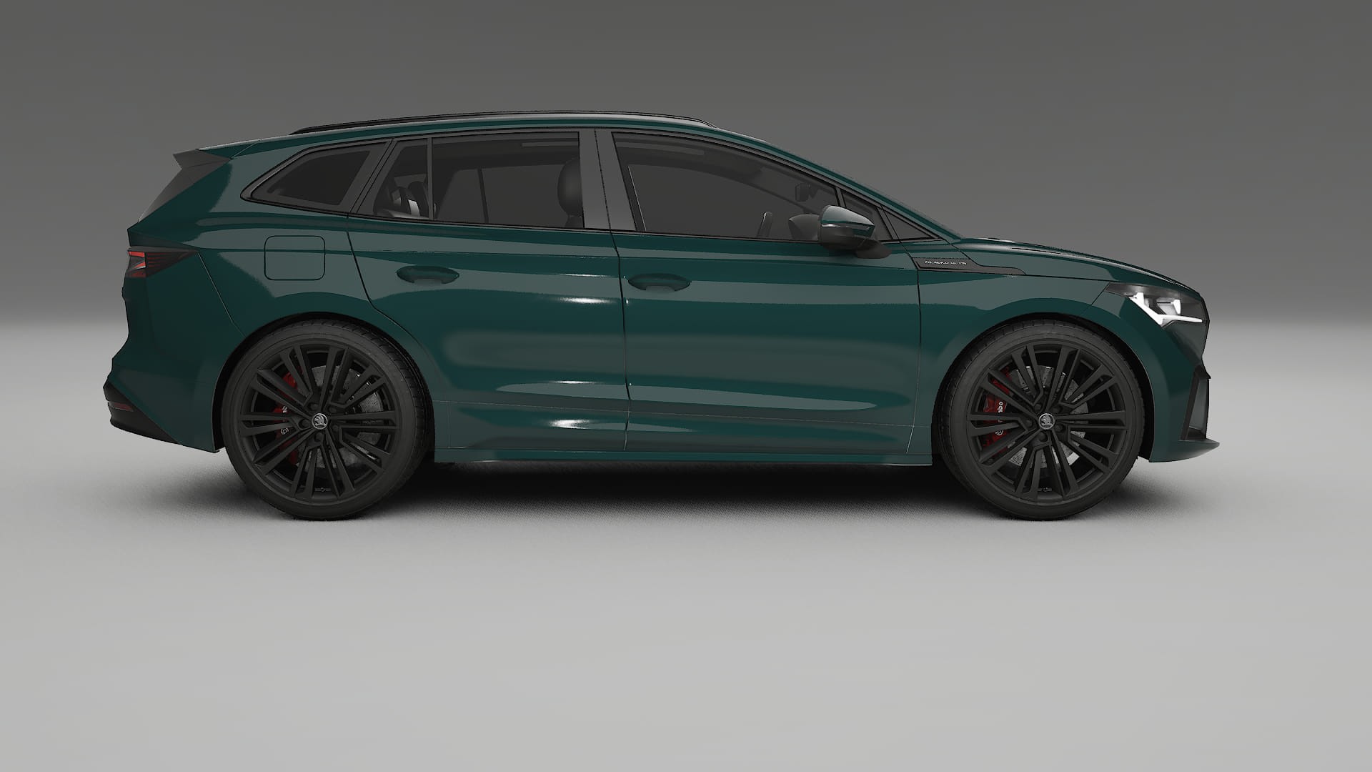 Škoda Enyaq MEB Film de Protecție pentru Vopsea TPU | INFERNO PPF cu Schimbare de Culoare – Kit Complet Predecupat