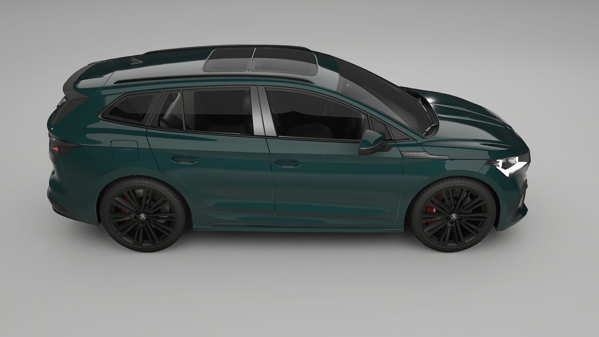 Škoda Enyaq MEB Film de Protecție pentru Vopsea TPU | INFERNO PPF cu Schimbare de Culoare – Kit Complet Predecupat