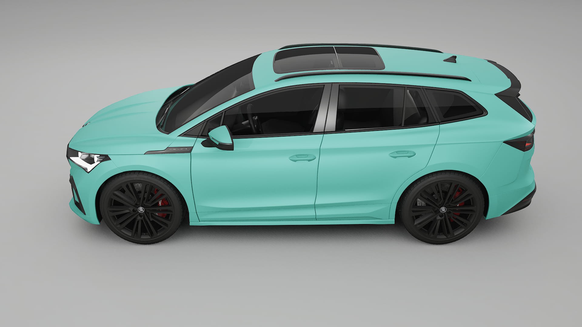 Škoda Enyaq MEB Film de Protecție pentru Vopsea TPU | FROST PPF cu Schimbare de Culoare – Kit Complet Predecupat