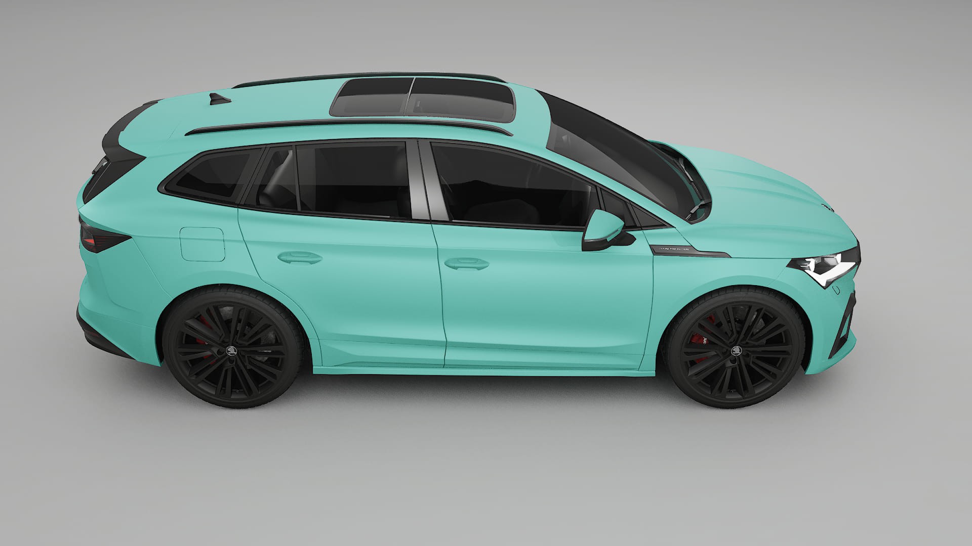 Škoda Enyaq MEB Film de Protecție pentru Vopsea TPU | FROST PPF cu Schimbare de Culoare – Kit Complet Predecupat