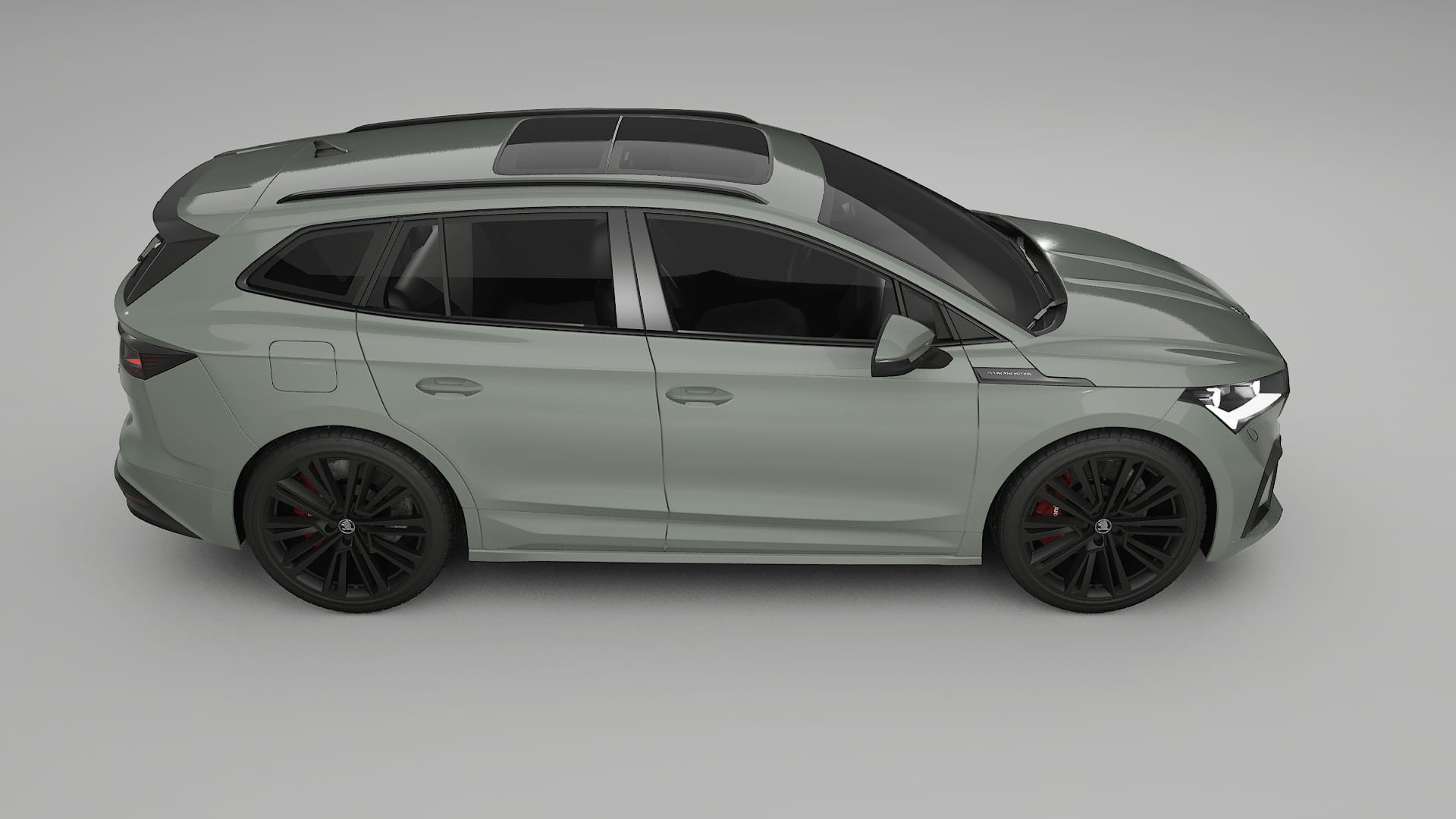 Škoda Enyaq MEB Film de Protecție pentru Vopsea TPU | SLATE PPF cu Schimbare de Culoare – Kit Complet Predecupat