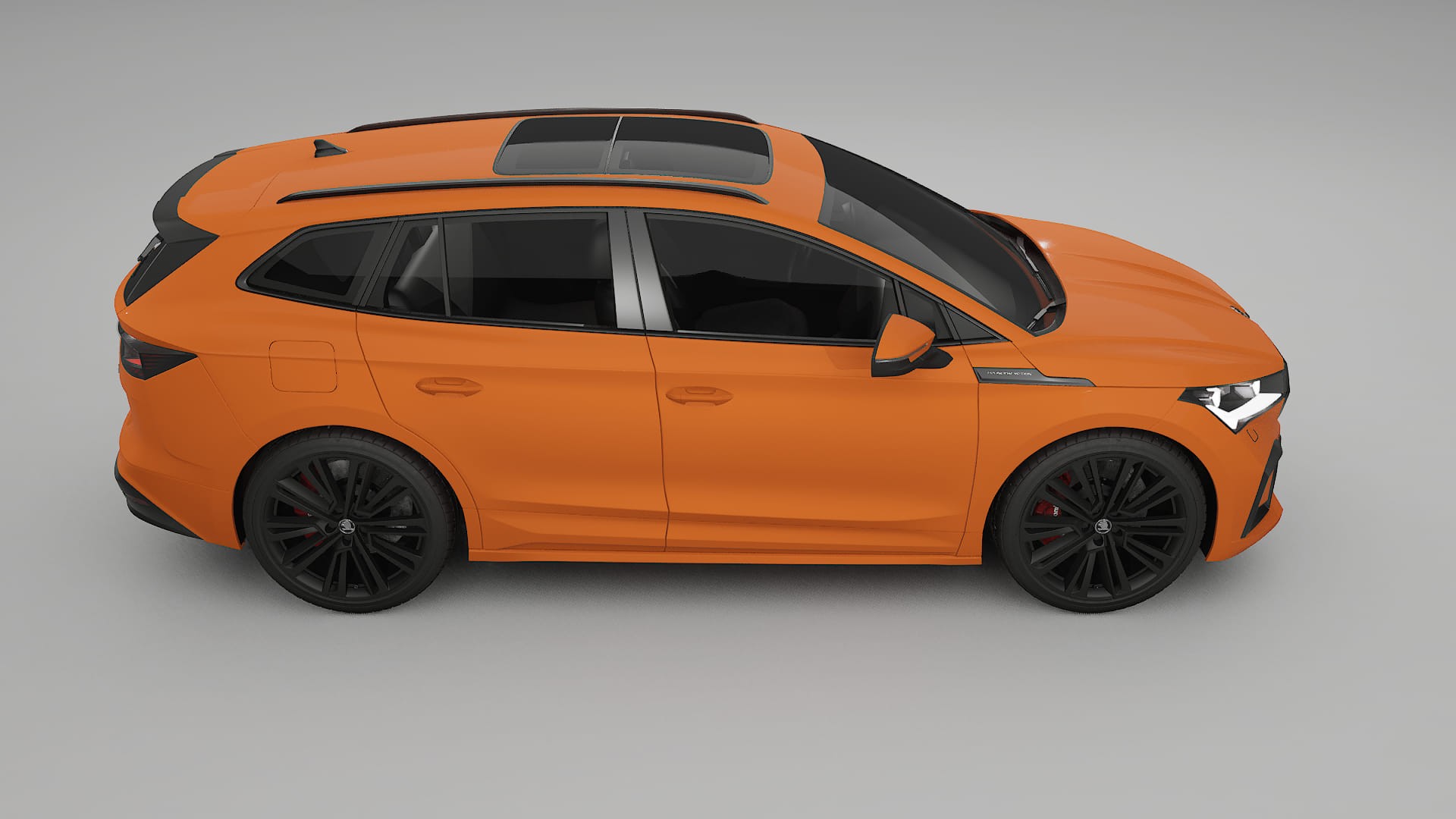 Škoda Enyaq MEB Film de Protecție pentru Vopsea TPU | ROCKET PPF cu Schimbare de Culoare – Kit Complet Predecupat