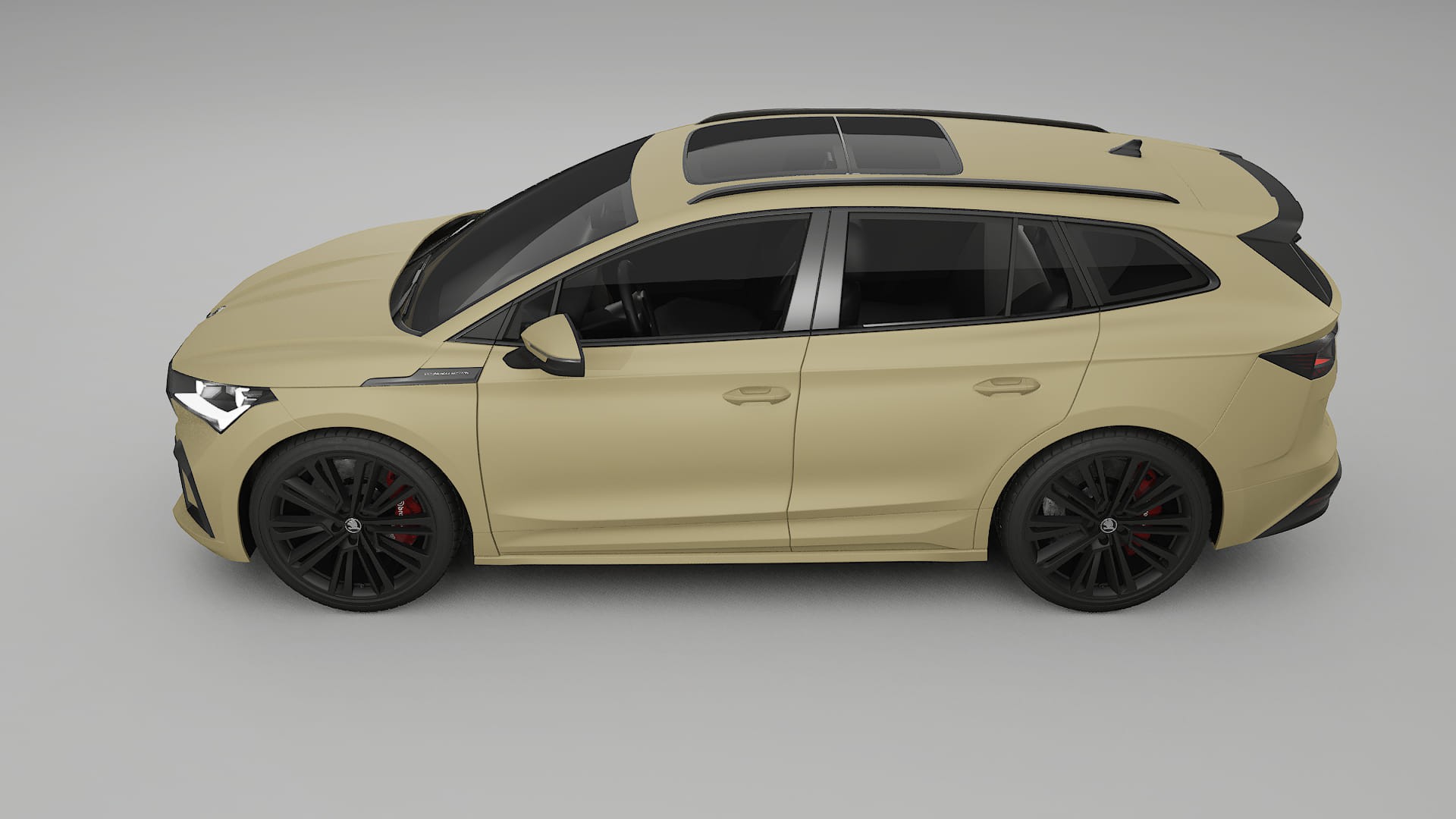 Škoda Enyaq MEB Film de Protecție pentru Vopsea TPU | SAND PPF cu Schimbare de Culoare – Kit Complet Predecupat