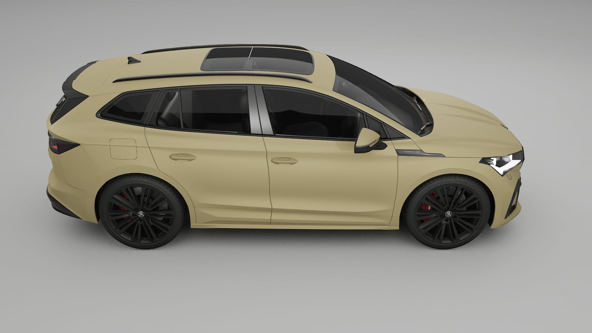 Škoda Enyaq MEB Film de Protecție pentru Vopsea TPU | SAND PPF cu Schimbare de Culoare – Kit Complet Predecupat