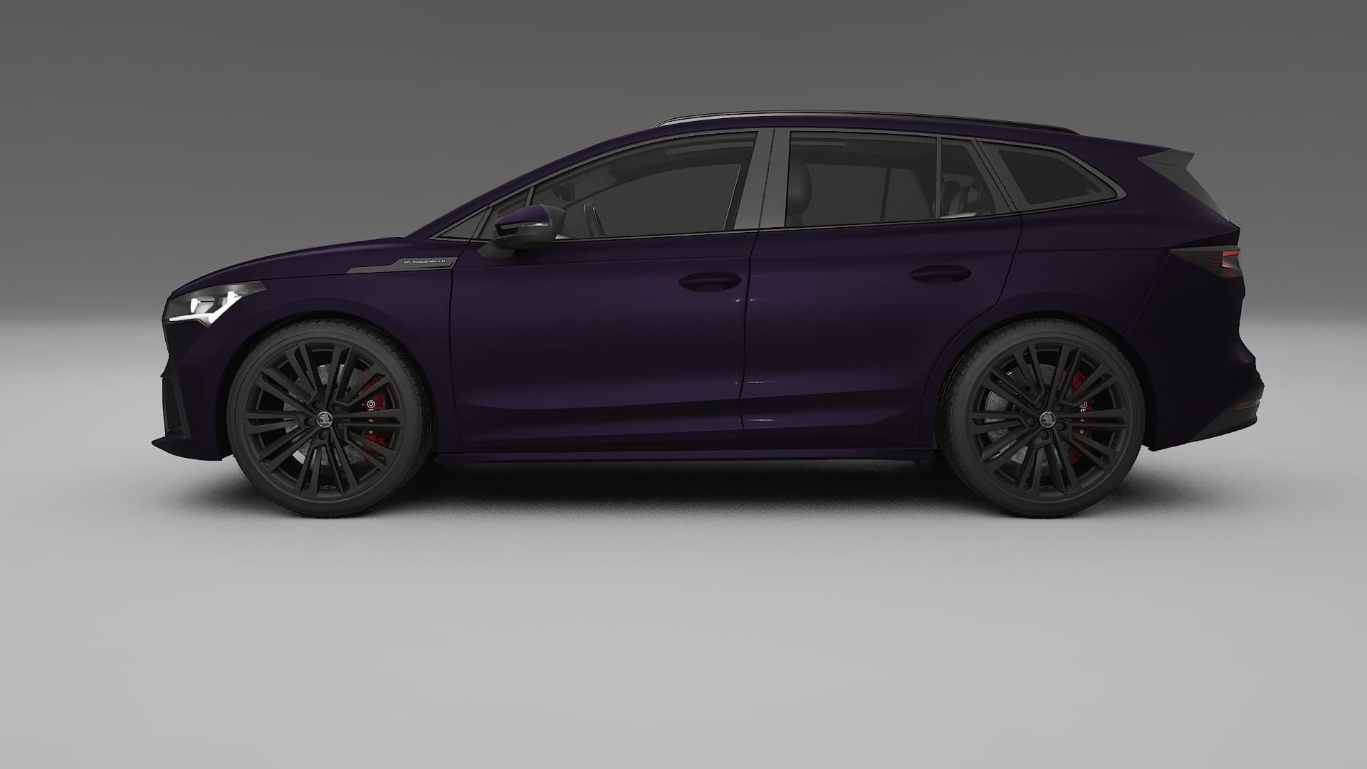 Škoda Enyaq MEB Film de Protecție pentru Vopsea TPU | VIOLET PPF cu Schimbare de Culoare – Kit Complet Predecupat