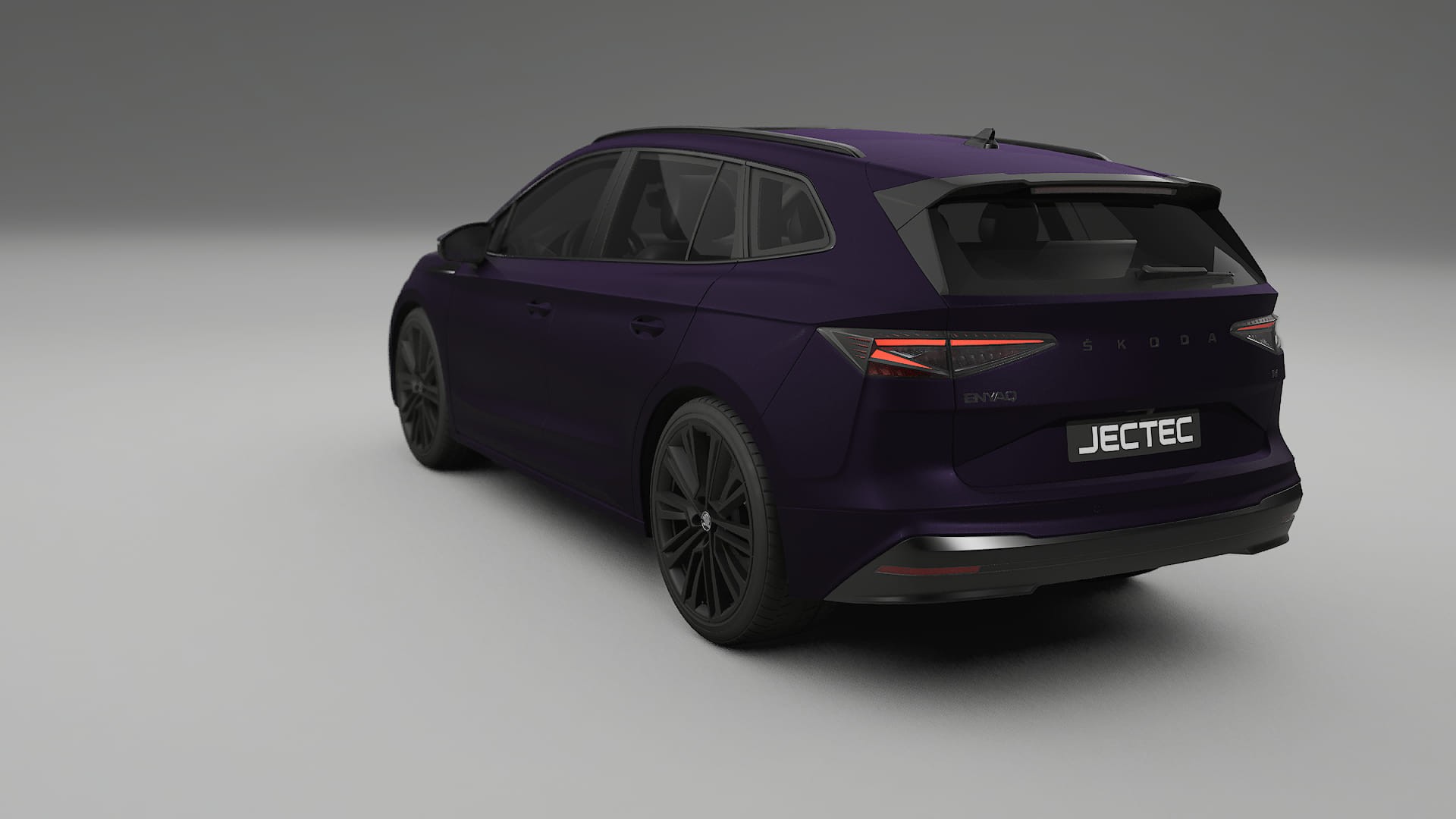 Škoda Enyaq MEB Film de Protecție pentru Vopsea TPU | VIOLET PPF cu Schimbare de Culoare – Kit Complet Predecupat