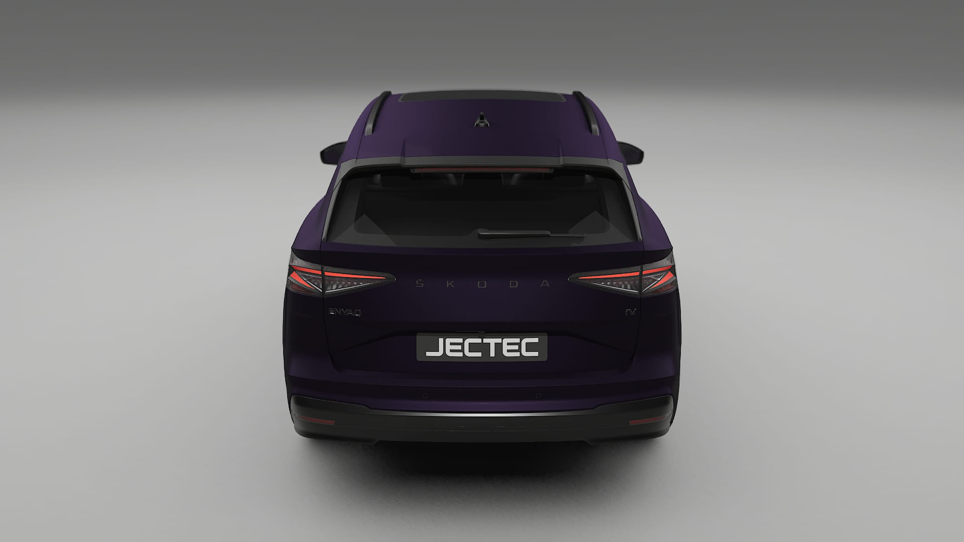 Škoda Enyaq MEB Film de Protecție pentru Vopsea TPU | VIOLET PPF cu Schimbare de Culoare – Kit Complet Predecupat