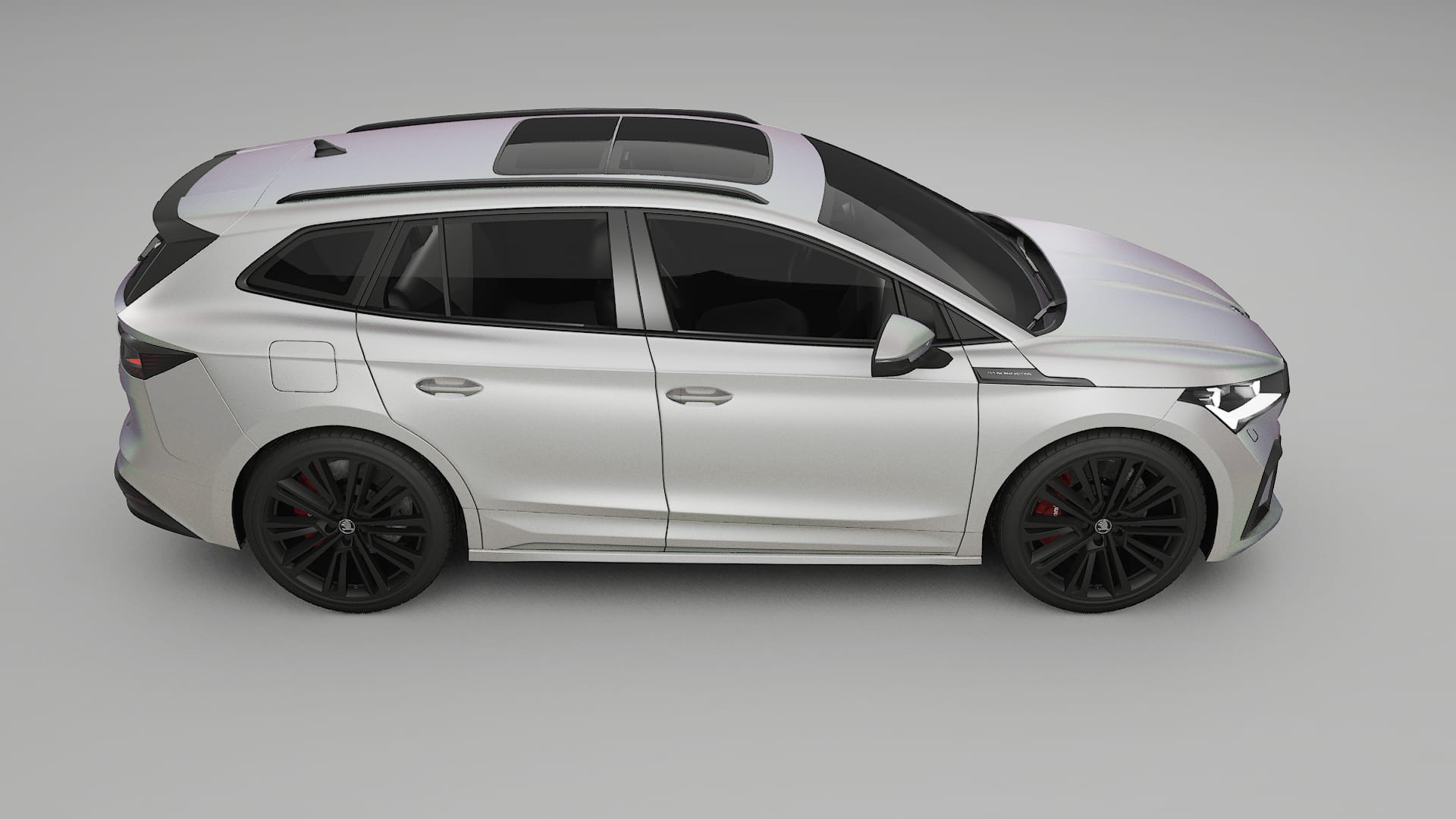 Škoda Enyaq MEB Film de Protecție pentru Vopsea TPU | NEBULA PPF cu Schimbare de Culoare – Kit Complet Predecupat