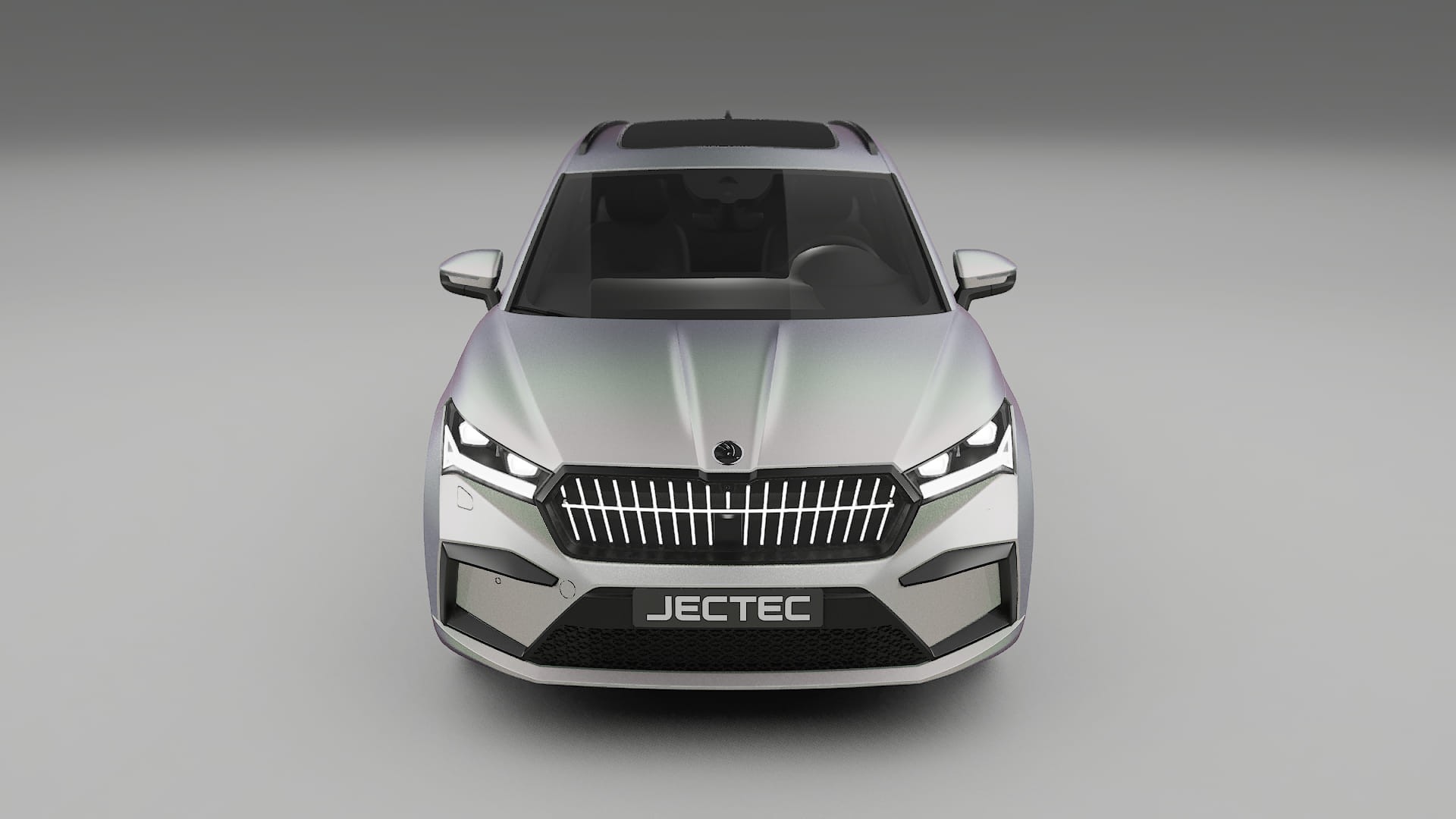 Škoda Enyaq MEB Film de Protecție pentru Vopsea TPU | NEBULA PPF cu Schimbare de Culoare – Kit Complet Predecupat