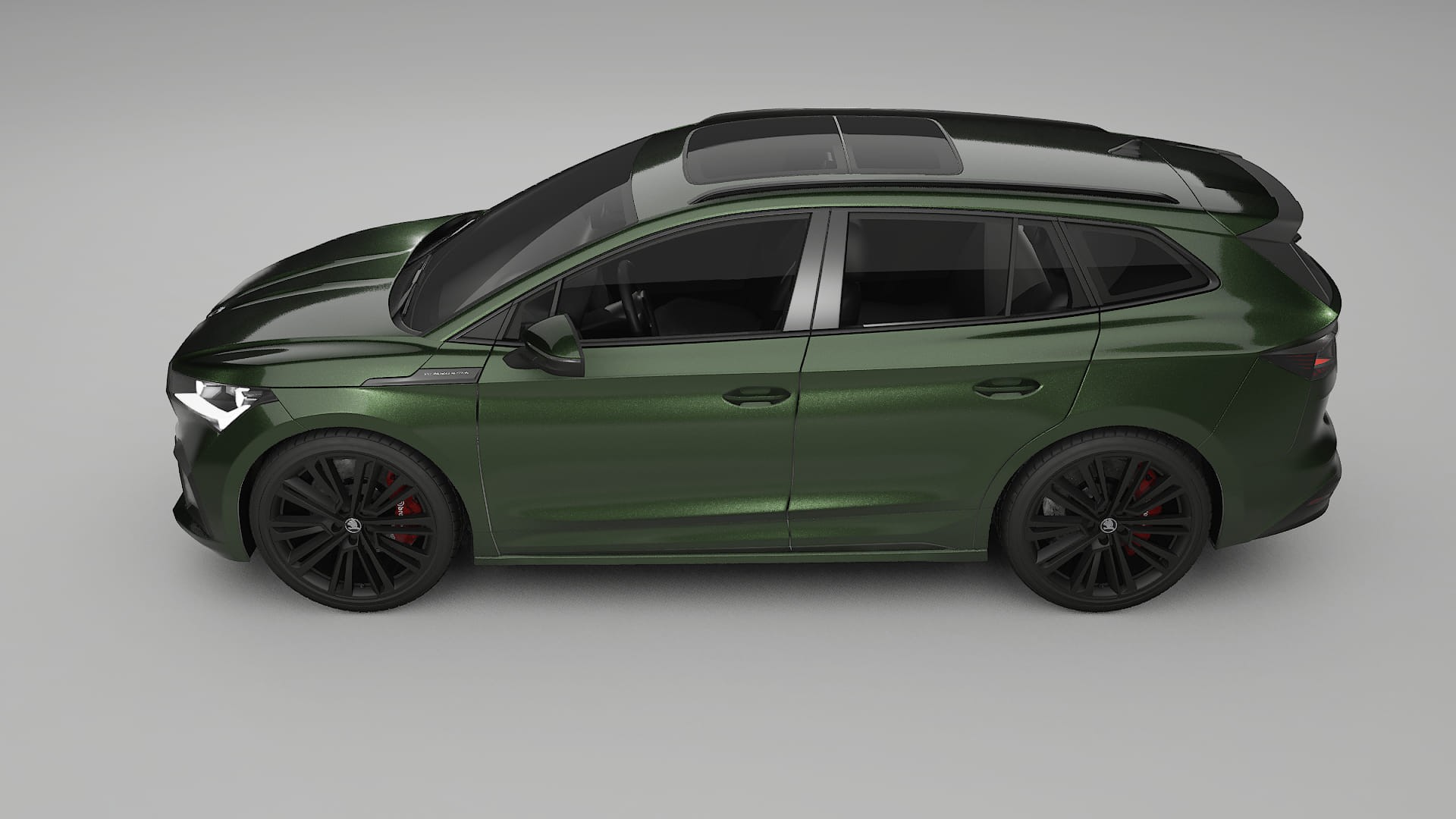 Škoda Enyaq MEB Film de Protecție pentru Vopsea TPU | LAGOON PPF cu Schimbare de Culoare – Kit Complet Predecupat