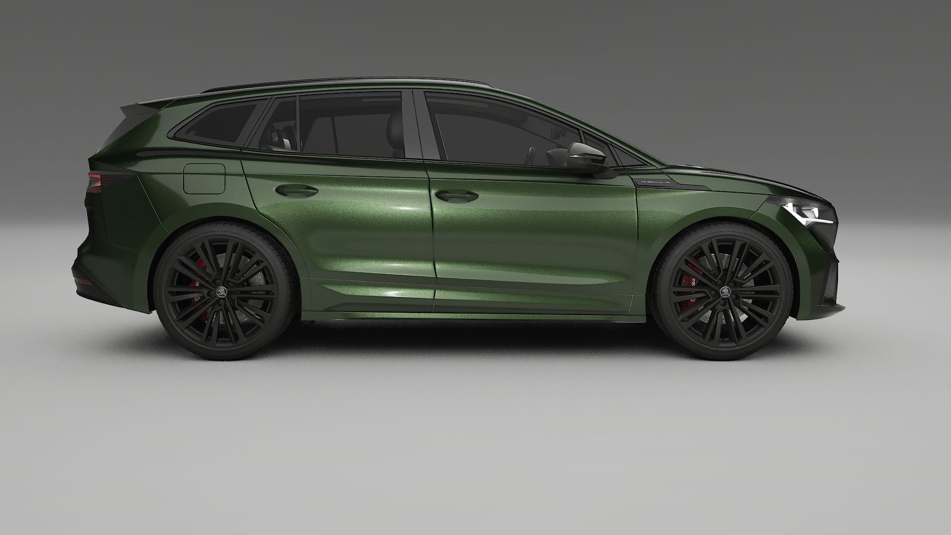 Škoda Enyaq MEB Film de Protecție pentru Vopsea TPU | LAGOON PPF cu Schimbare de Culoare – Kit Complet Predecupat