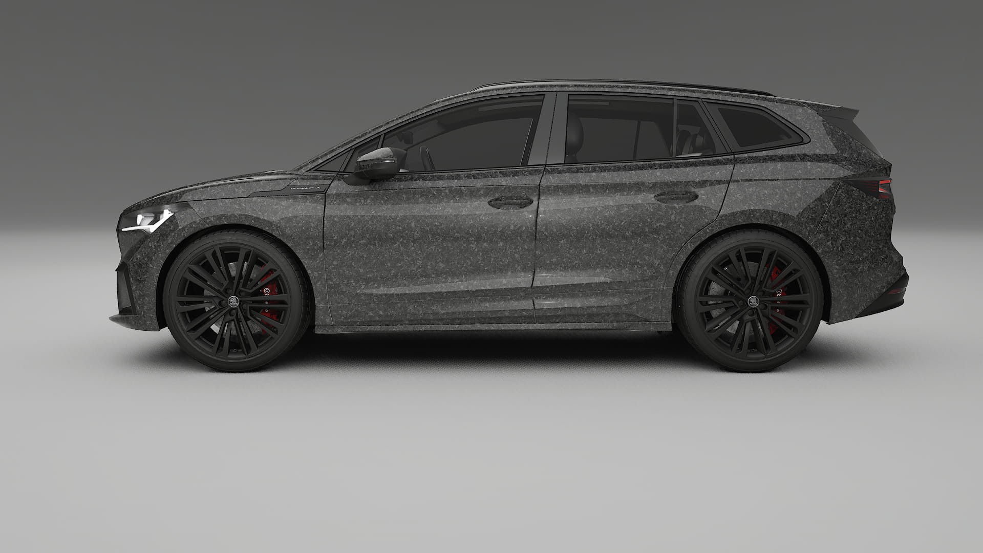 Škoda Enyaq MEB Film de Protecție pentru Vopsea TPU | FORGED S PPF cu Schimbare de Culoare – Kit Complet Predecupat