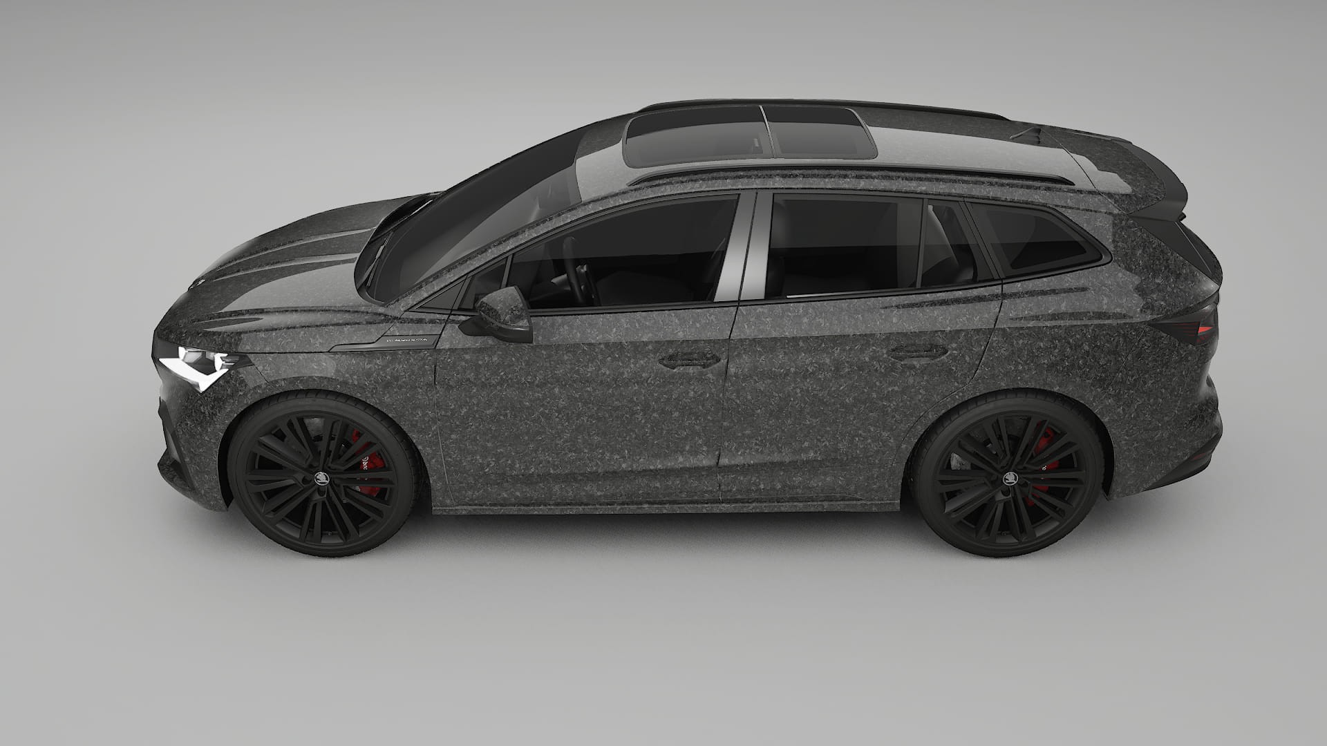 Škoda Enyaq MEB Film de Protecție pentru Vopsea TPU | FORGED S PPF cu Schimbare de Culoare – Kit Complet Predecupat