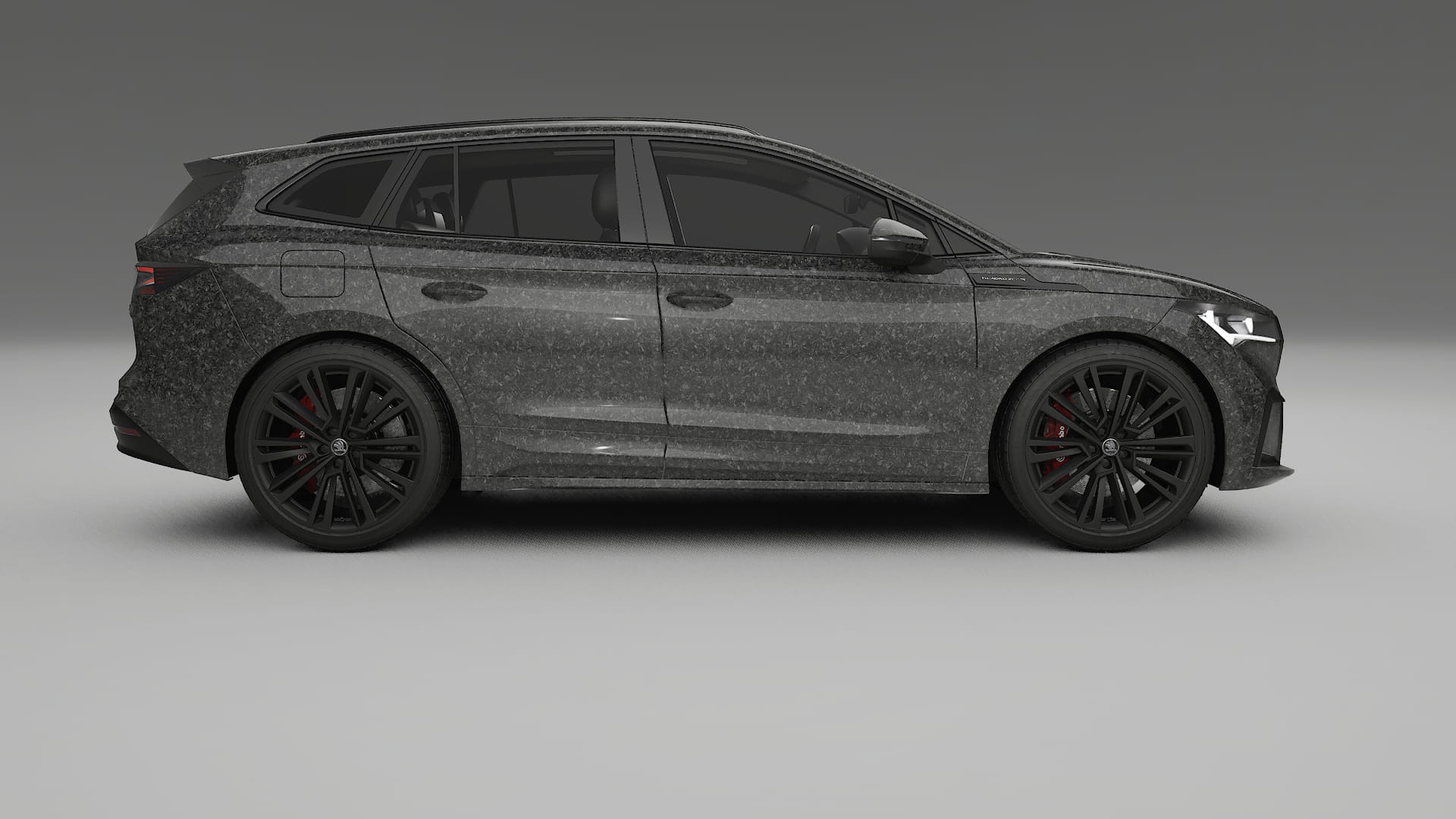 Škoda Enyaq MEB Film de Protecție pentru Vopsea TPU | FORGED S PPF cu Schimbare de Culoare – Kit Complet Predecupat