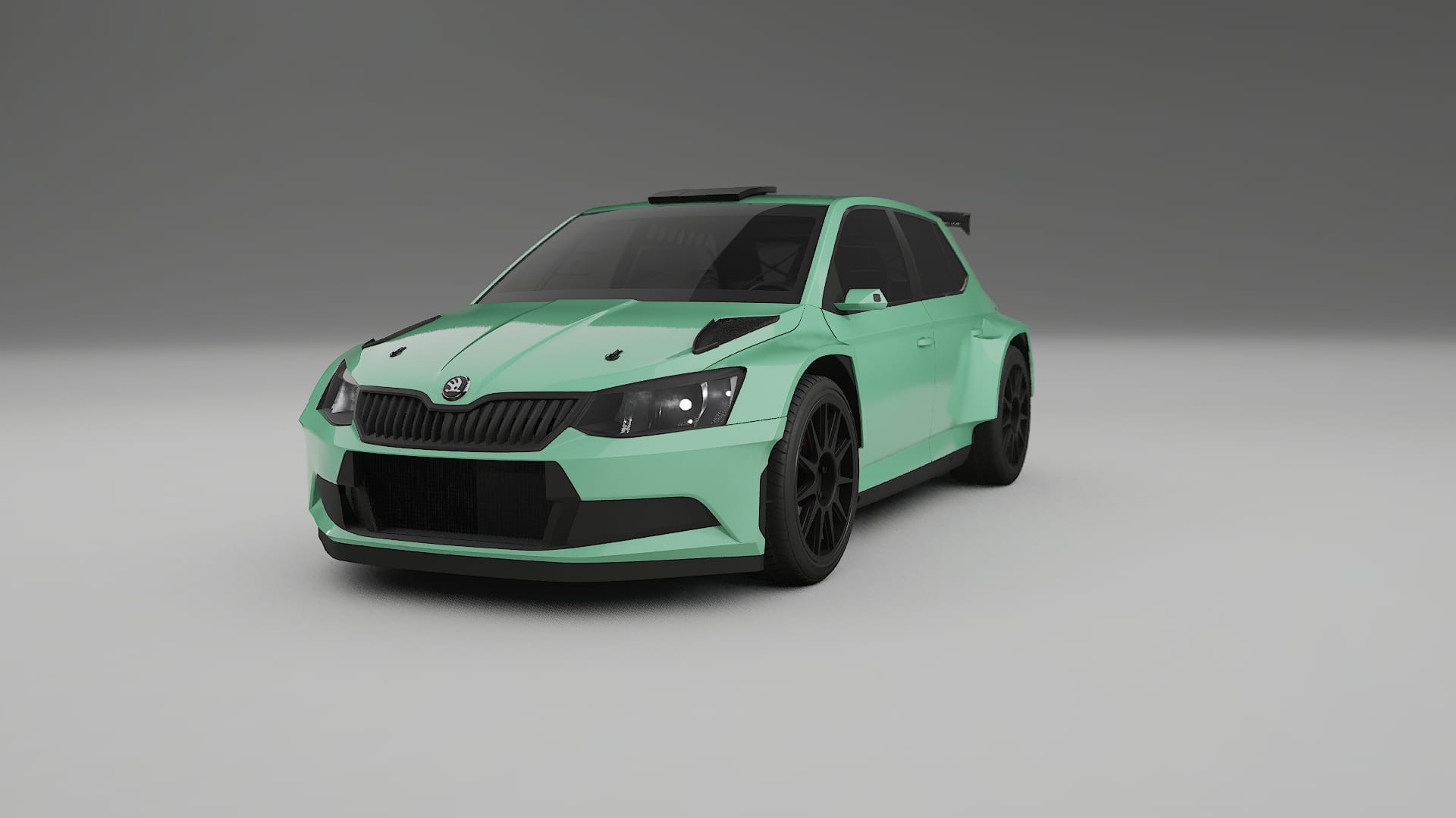 Škoda Fabia R5 6V Film de Protecție pentru Vopsea TPU | DUSTY PPF cu Schimbare de Culoare – Kit Complet Predecupat