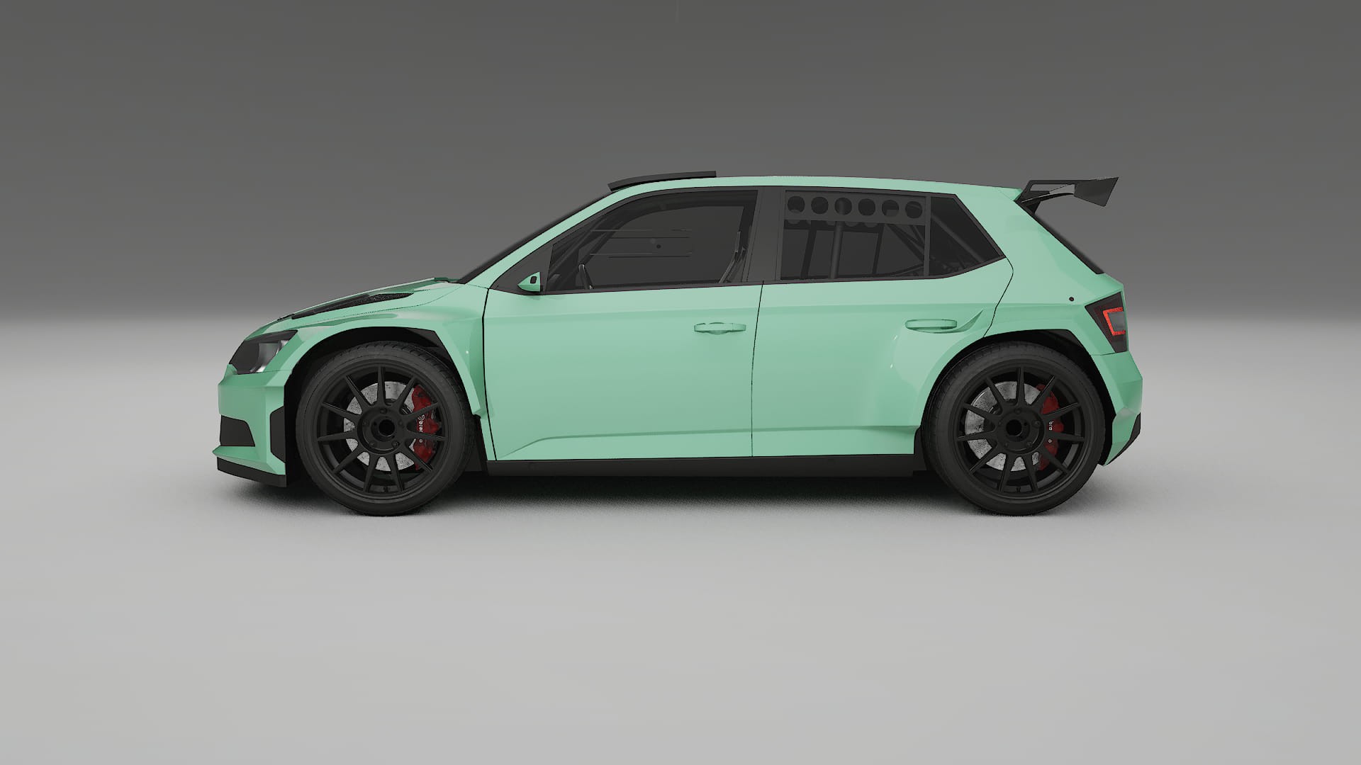 Škoda Fabia R5 6V Film de Protecție pentru Vopsea TPU | DUSTY PPF cu Schimbare de Culoare – Kit Complet Predecupat