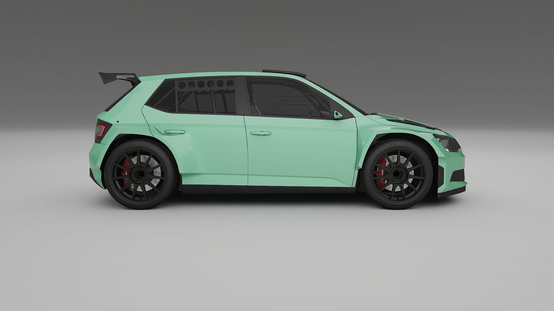 Škoda Fabia R5 6V Film de Protecție pentru Vopsea TPU | DUSTY PPF cu Schimbare de Culoare – Kit Complet Predecupat
