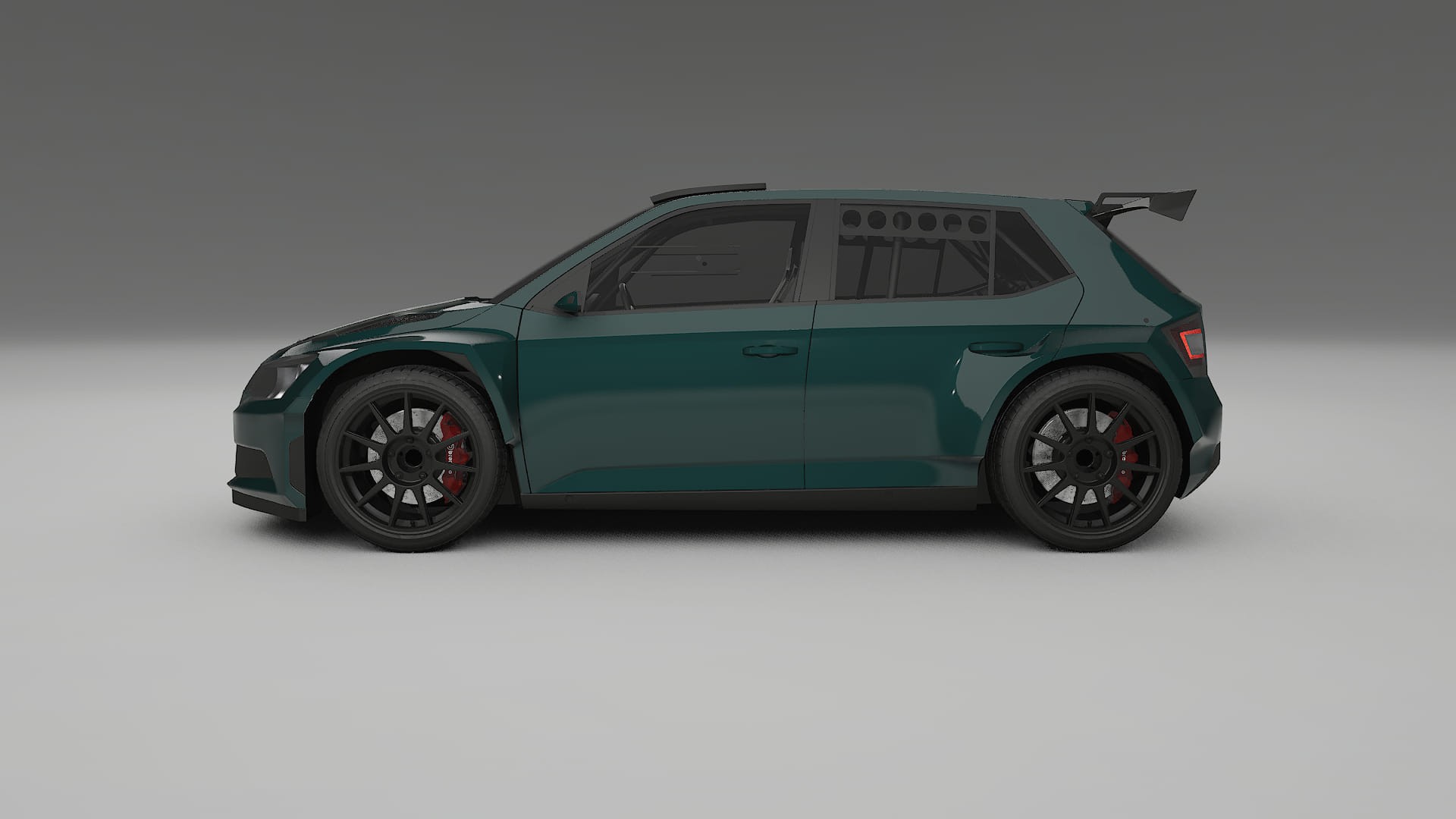 Škoda Fabia R5 6V Film de Protecție pentru Vopsea TPU | INFERNO PPF cu Schimbare de Culoare – Kit Complet Predecupat