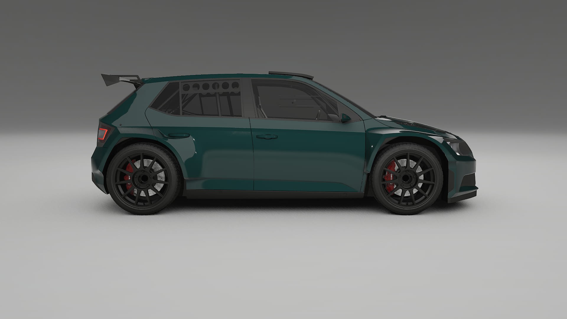 Škoda Fabia R5 6V Film de Protecție pentru Vopsea TPU | INFERNO PPF cu Schimbare de Culoare – Kit Complet Predecupat