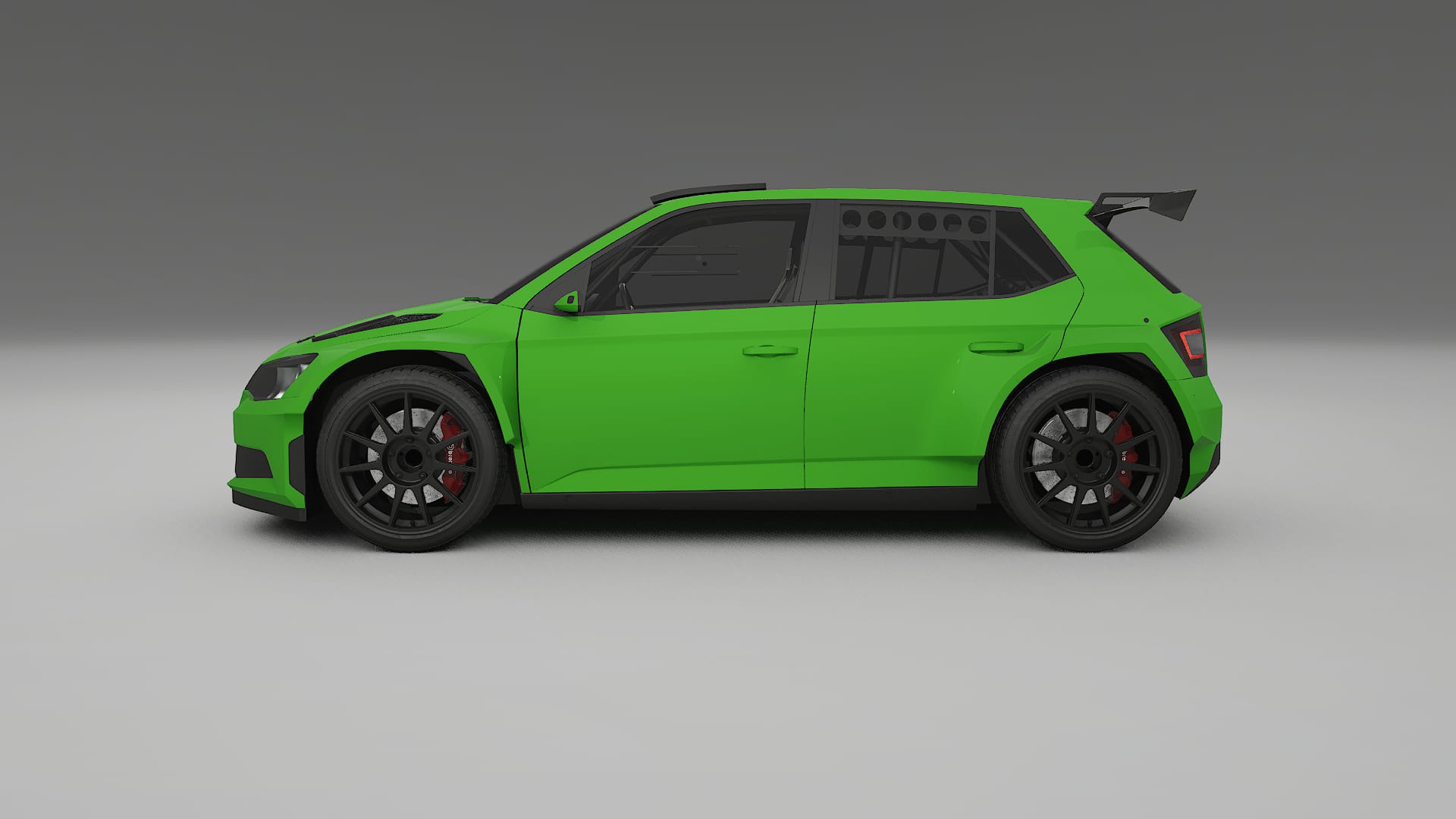 Škoda Fabia R5 6V Film de Protecție pentru Vopsea TPU | VENOM PPF cu Schimbare de Culoare – Kit Complet Predecupat