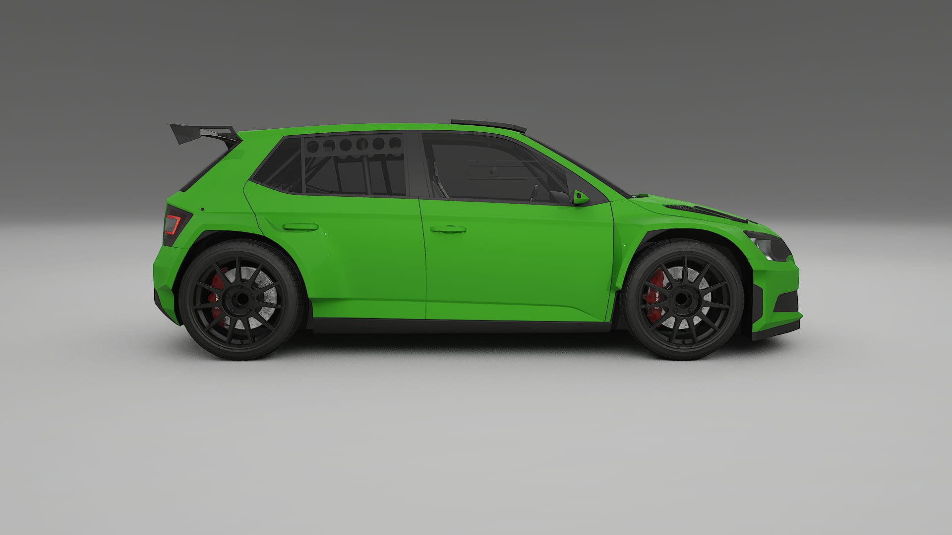 Škoda Fabia R5 6V Film de Protecție pentru Vopsea TPU | VENOM PPF cu Schimbare de Culoare – Kit Complet Predecupat